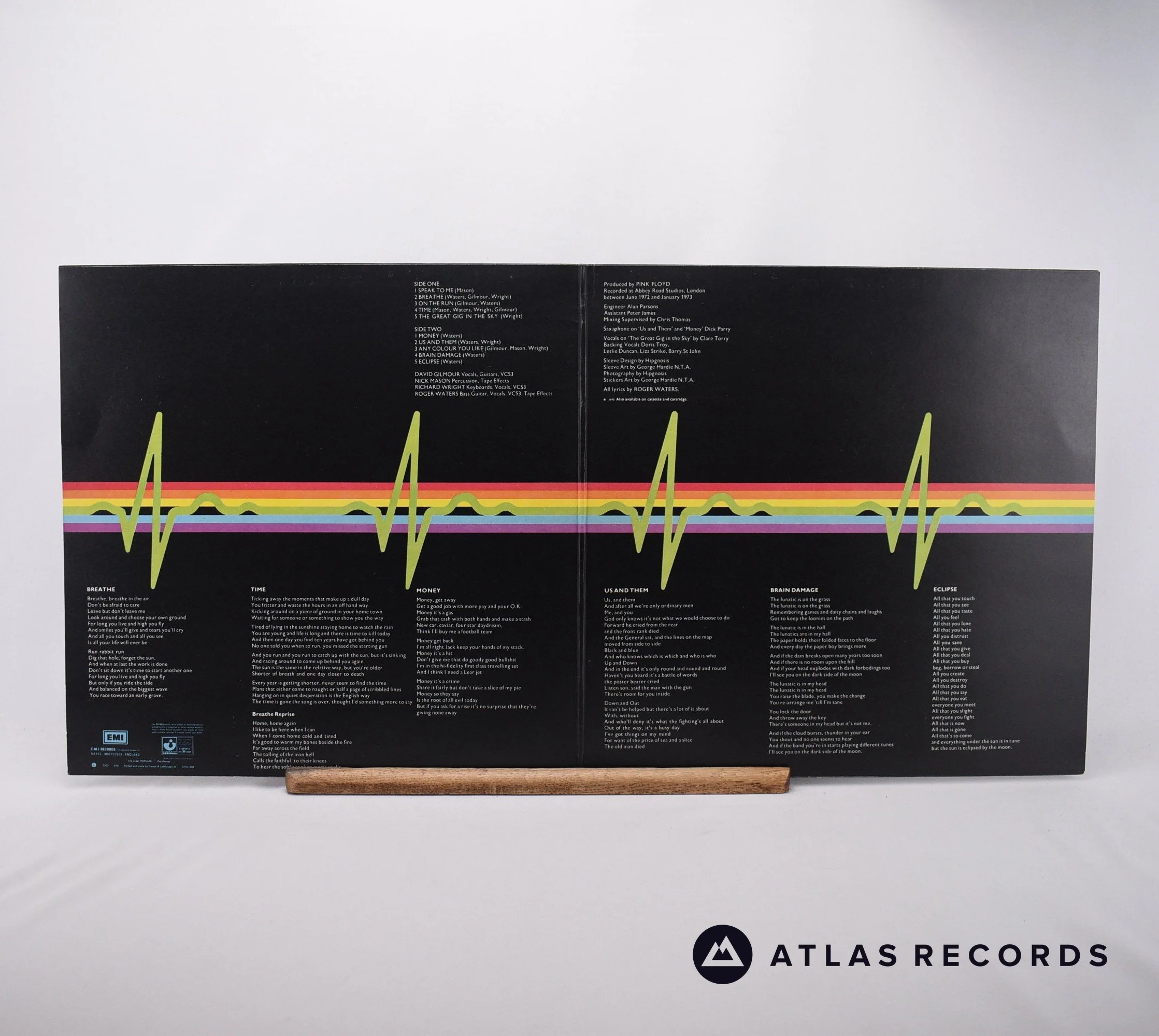 Pink Floyd - The Dark Side Of The Moon - Harry LP Vinyl Record - VG+/EX - Image 2