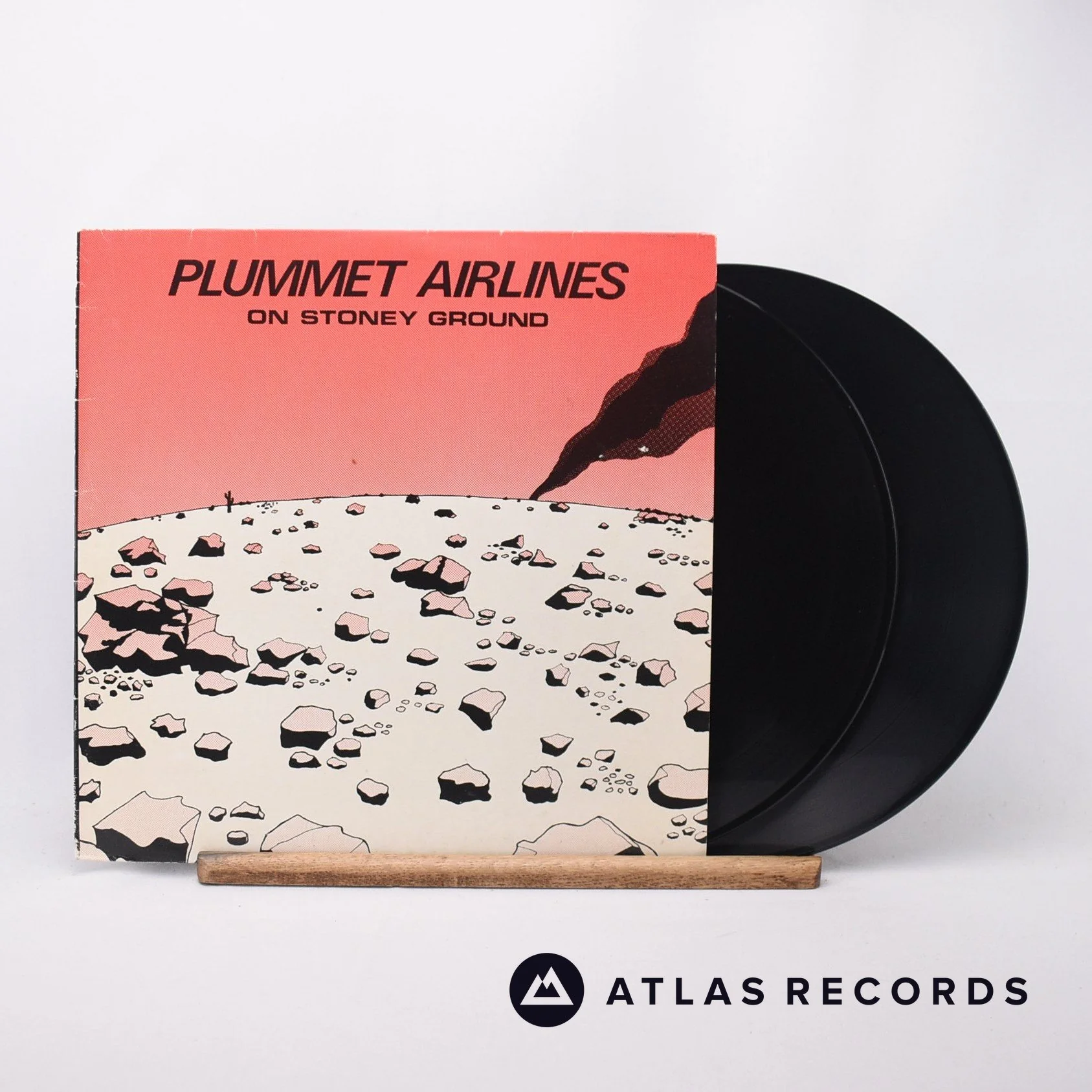 Plummet Airlines - On Stoney Ground - 2 x LP Vinyl Record - VG+/EX