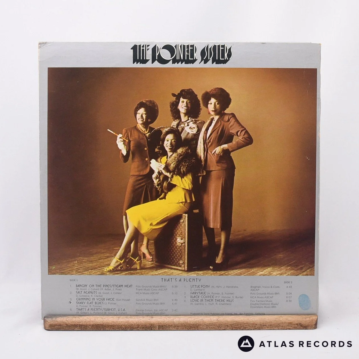Pointer Sisters - That's A Plenty - LP Vinyl Record - VG+/VG+ - Image 2
