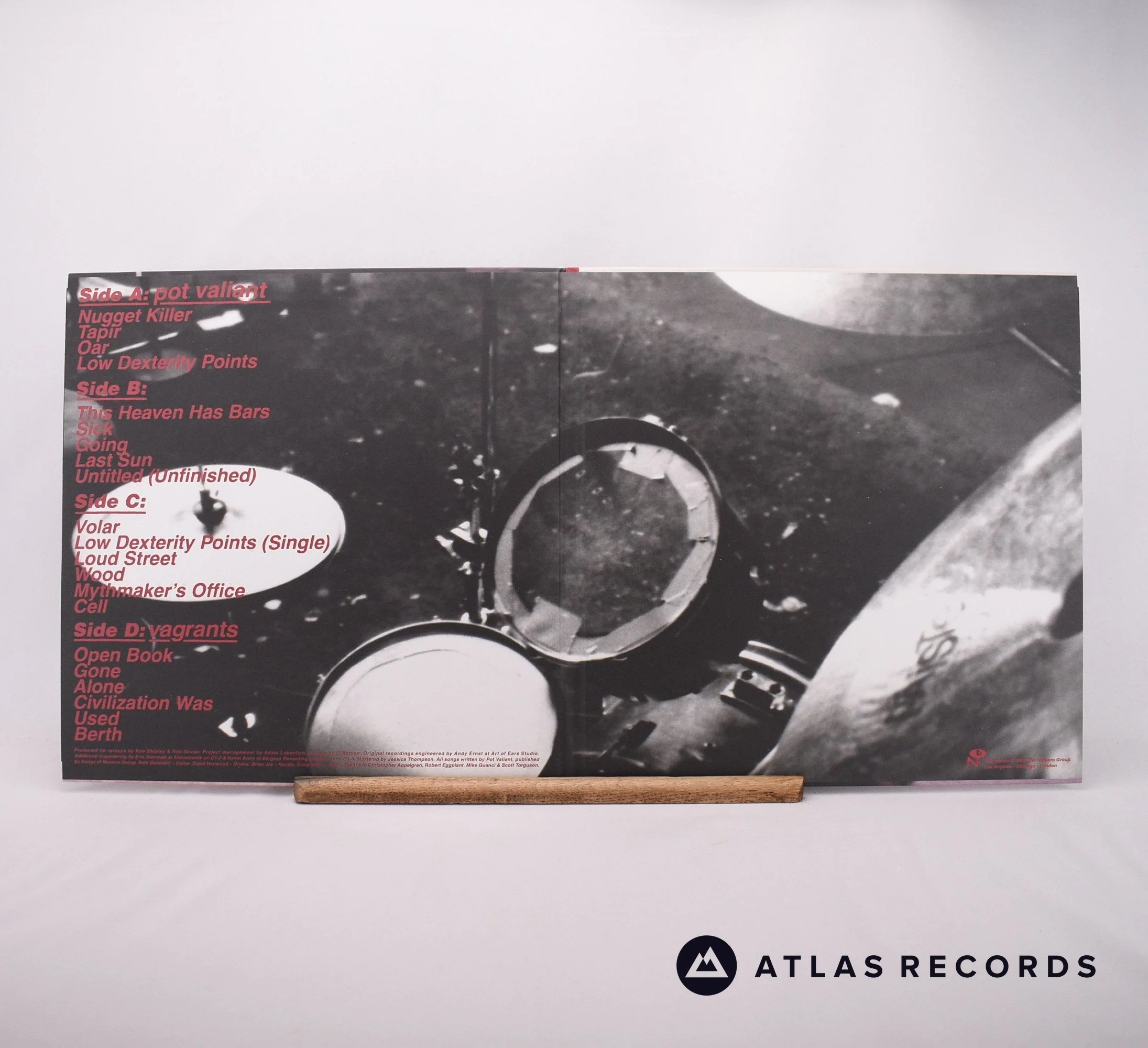 Pot Valiant - Never Return - Booklet A B C D 2 x LP Vinyl Record - NM/NM - Image 2