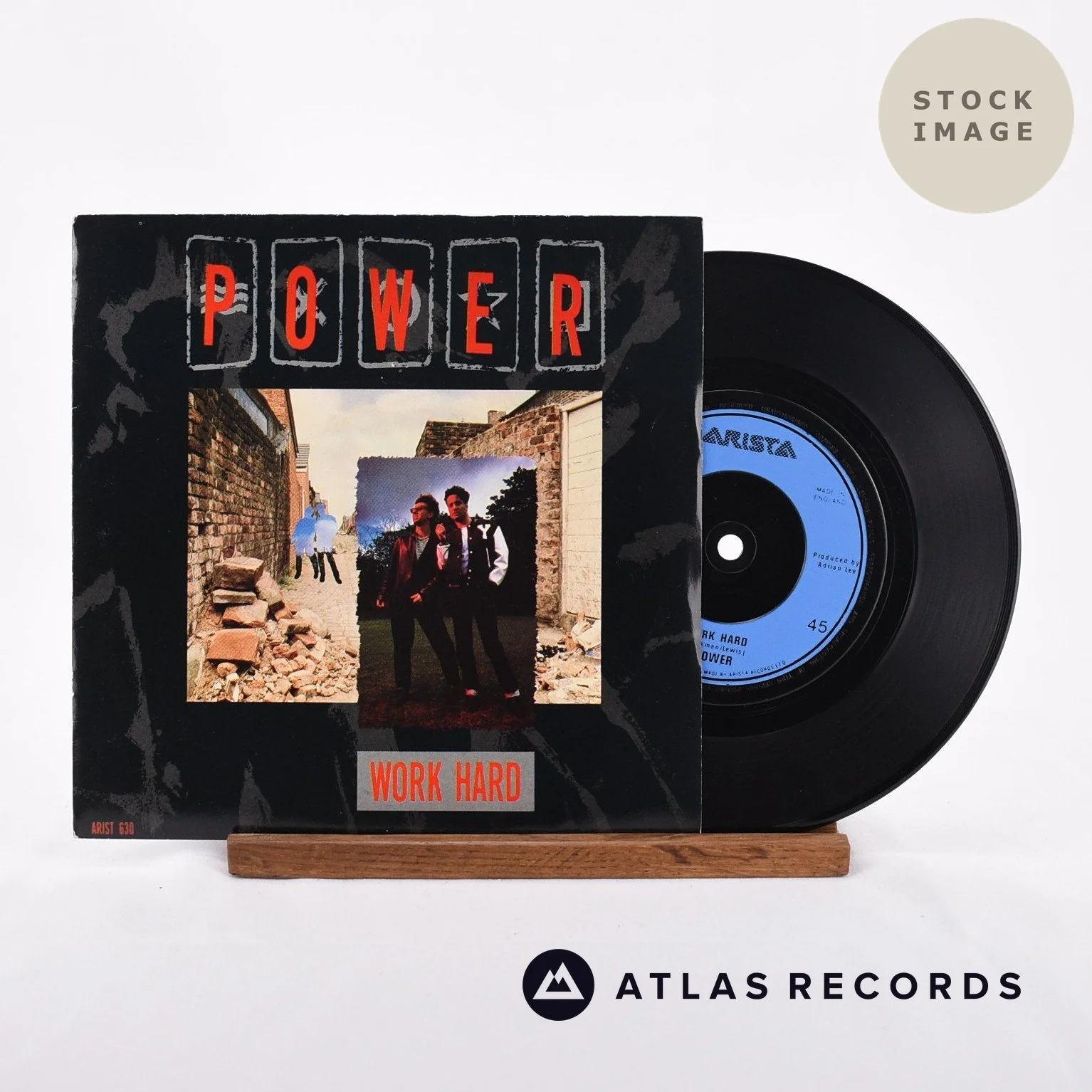 Power - Work Hard - 7" Vinyl Record