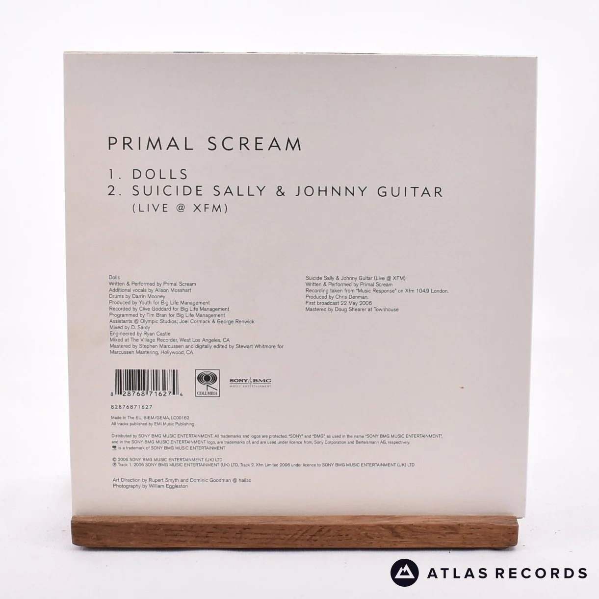 Primal Scream - Dolls - 7" Vinyl Record - NM/NM - Image 2