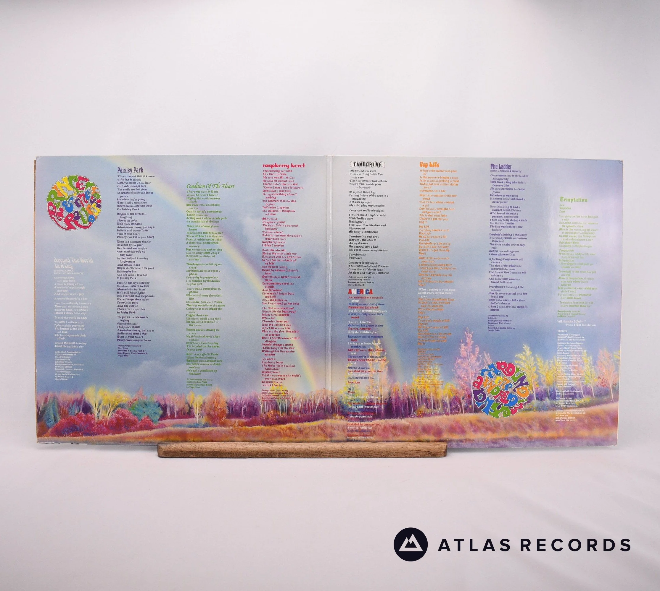 Prince And The Revolution - Around The World In A Day - LP Vinyl Record - EX/EX - Image 2