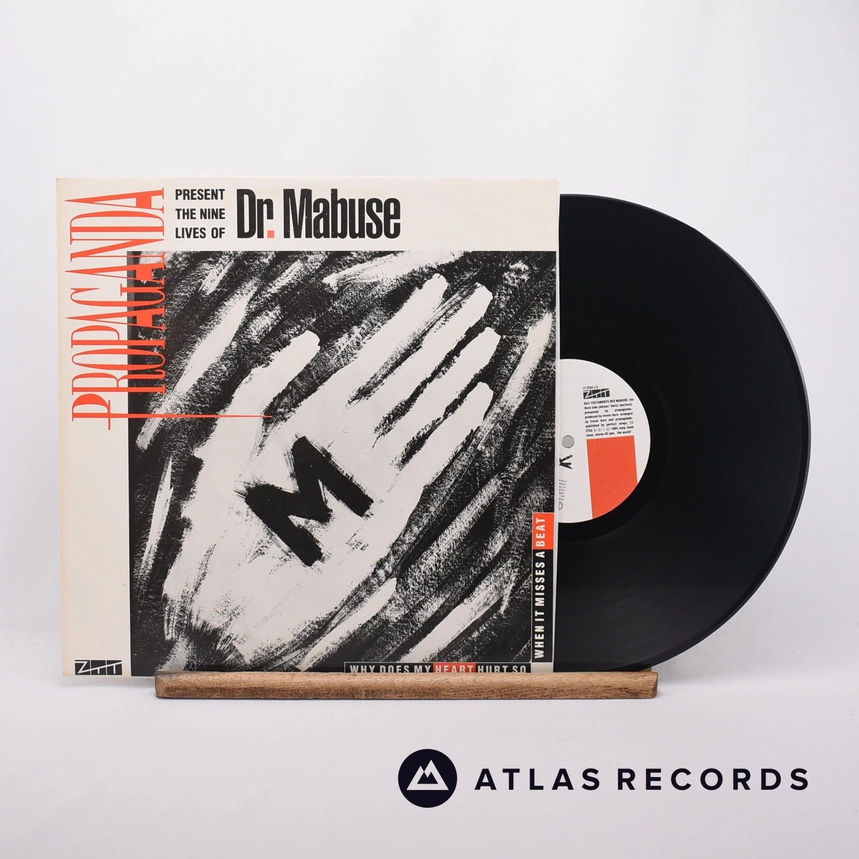 Propaganda - The Nine Lives Of Dr. Mabuse - 12" Vinyl Record - EX/EX