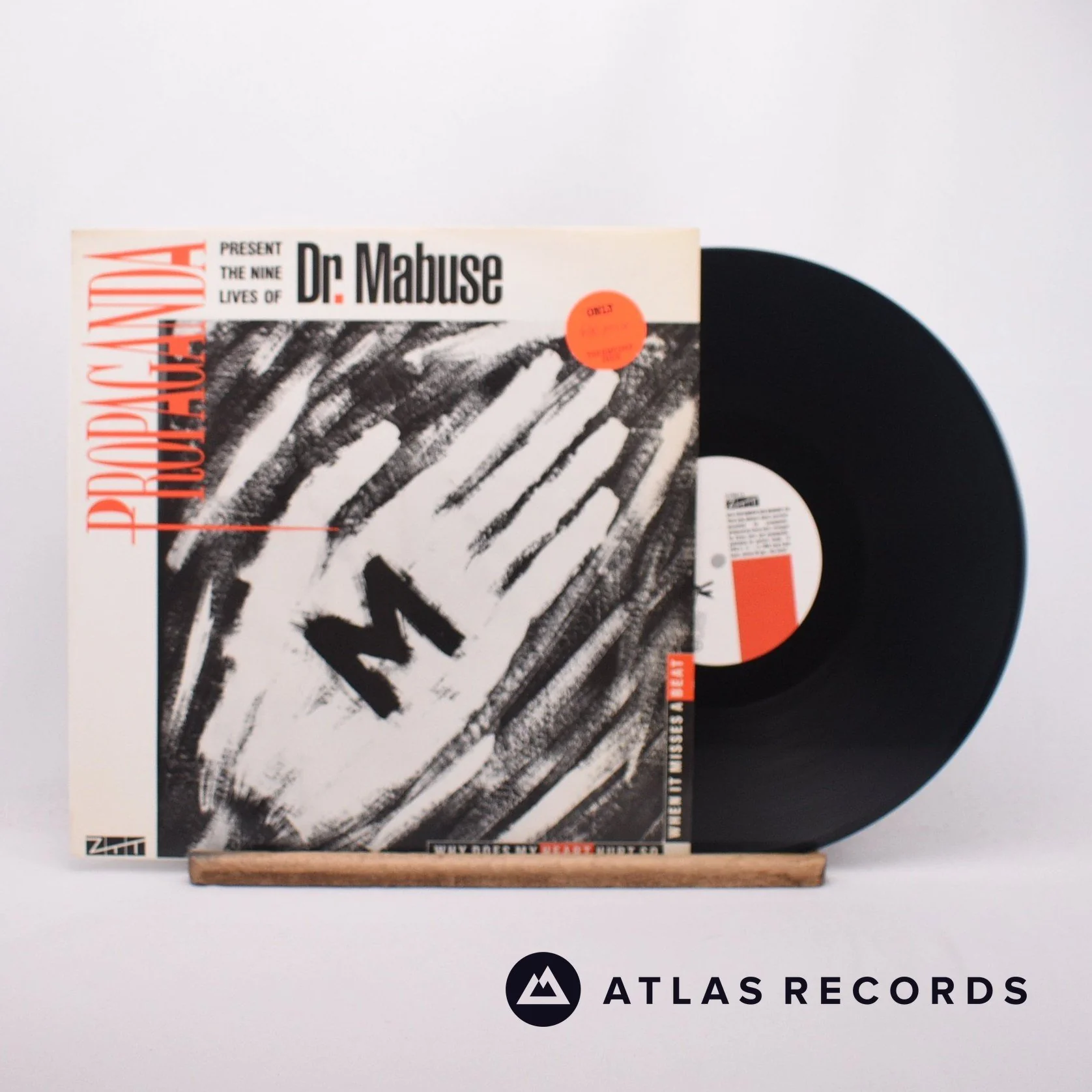 Propaganda - The Nine Lives Of Dr. Mabuse - 12" Vinyl Record - EX/EX