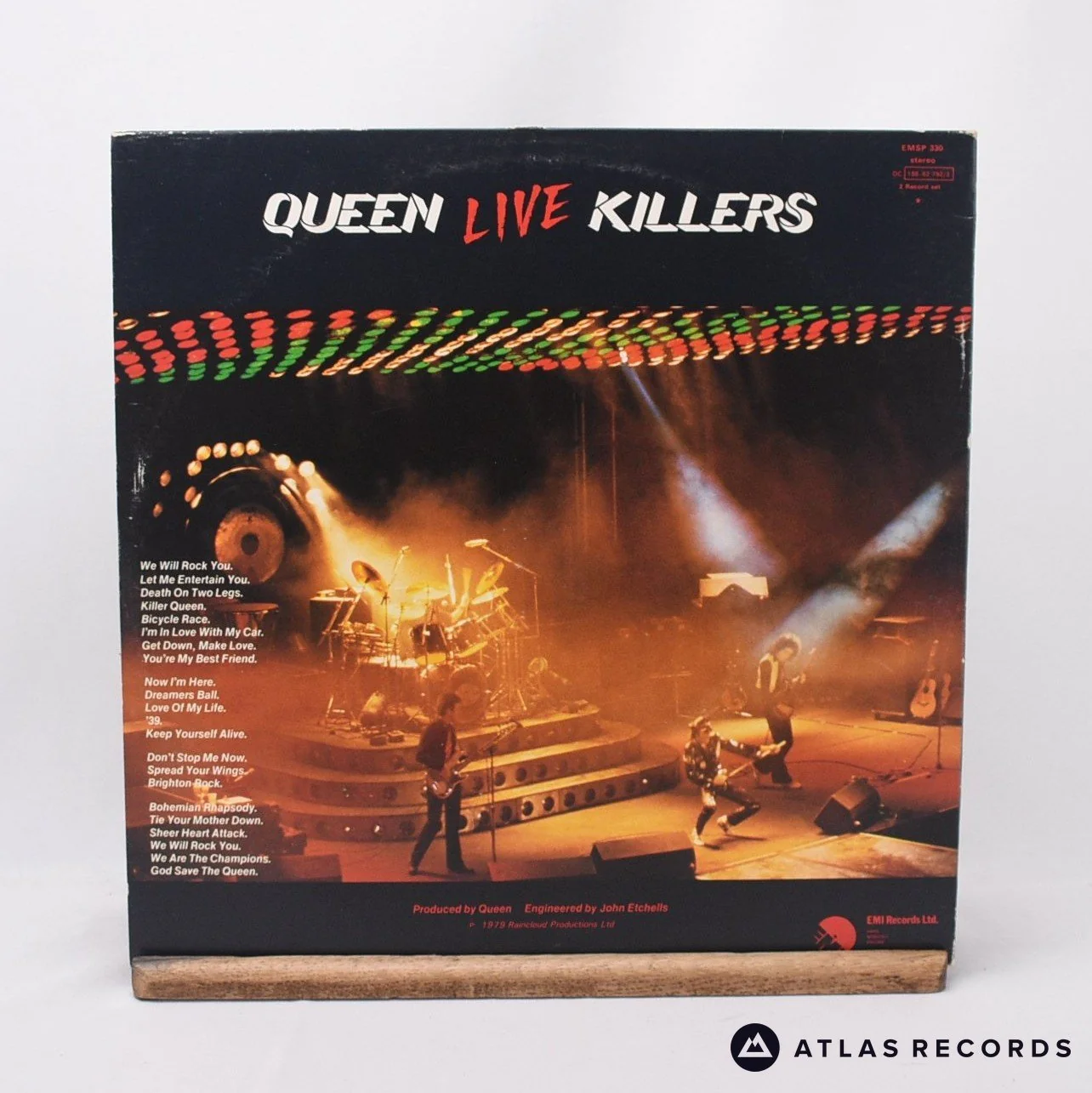 Queen - Live Killers - -2U -2U -1U -2U 2 x LP Vinyl Record - VG+/EX - Image 3