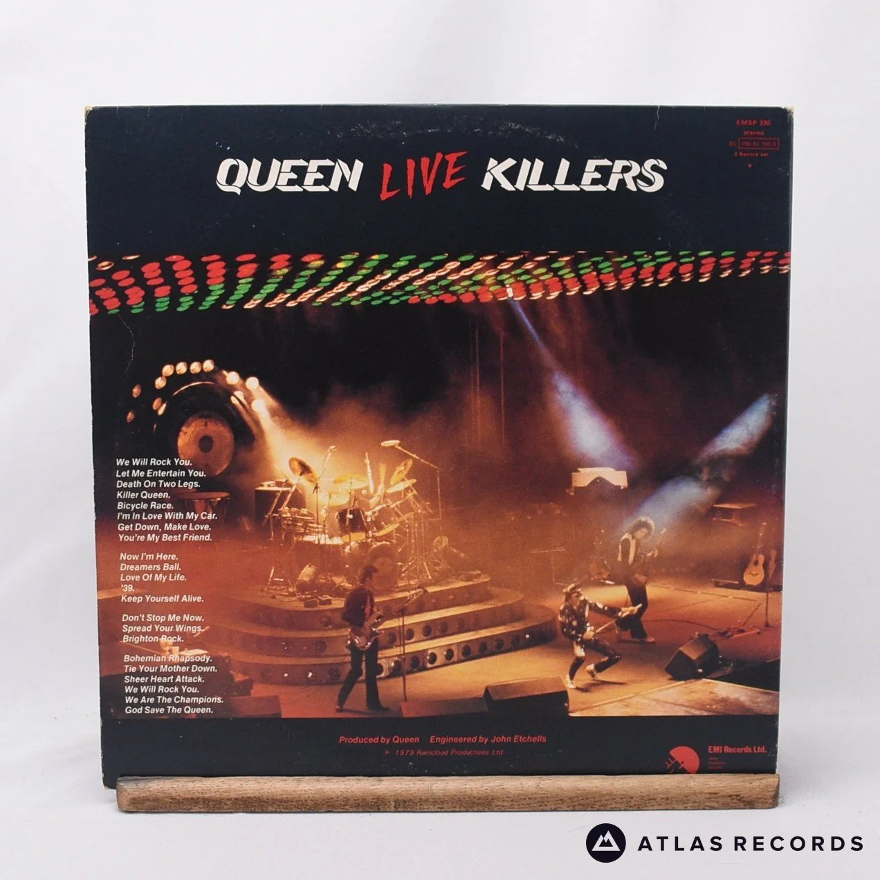 Queen - Live Killers - Reissue Gatefold 2 x LP Vinyl Record - VG+/EX - Image 3