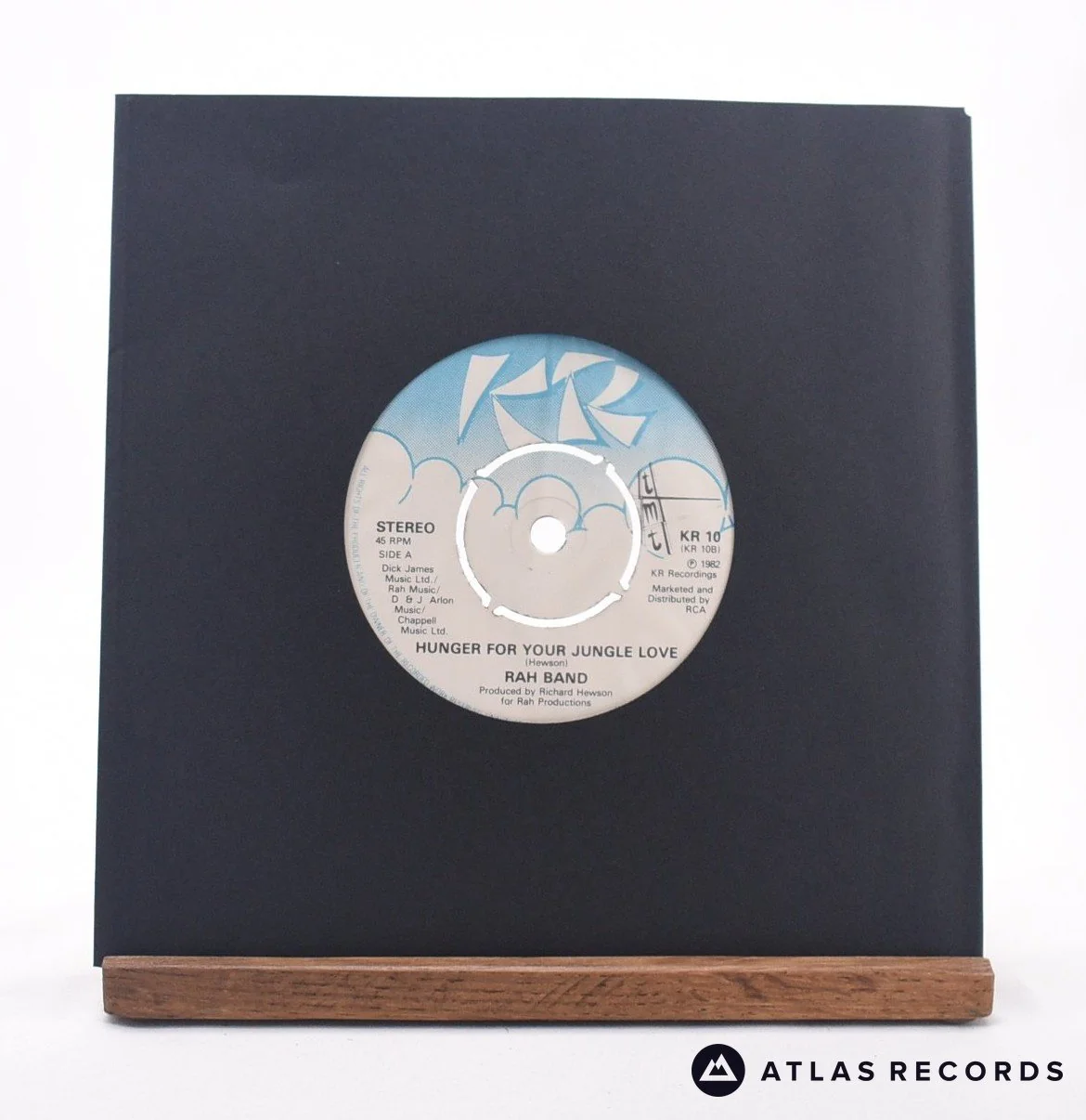 Rah Band - Tears And Rain / Hunger For Your Jungle Love - 7" Vinyl Record - VG+