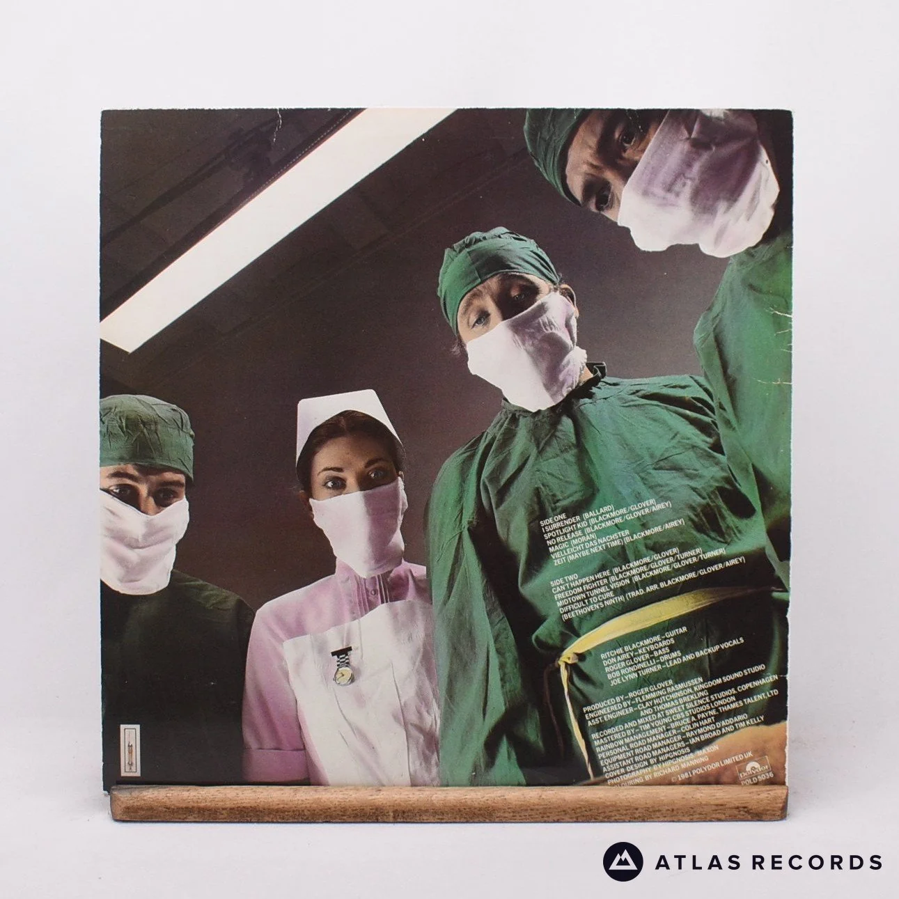 Rainbow - Difficult To Cure - LP Vinyl Record - VG+/EX - Image 2