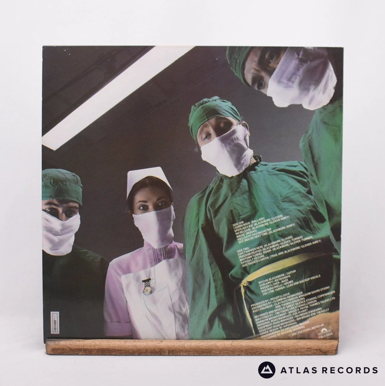 Rainbow - Difficult To Cure - LP Vinyl Record - EX/EX - Image 2