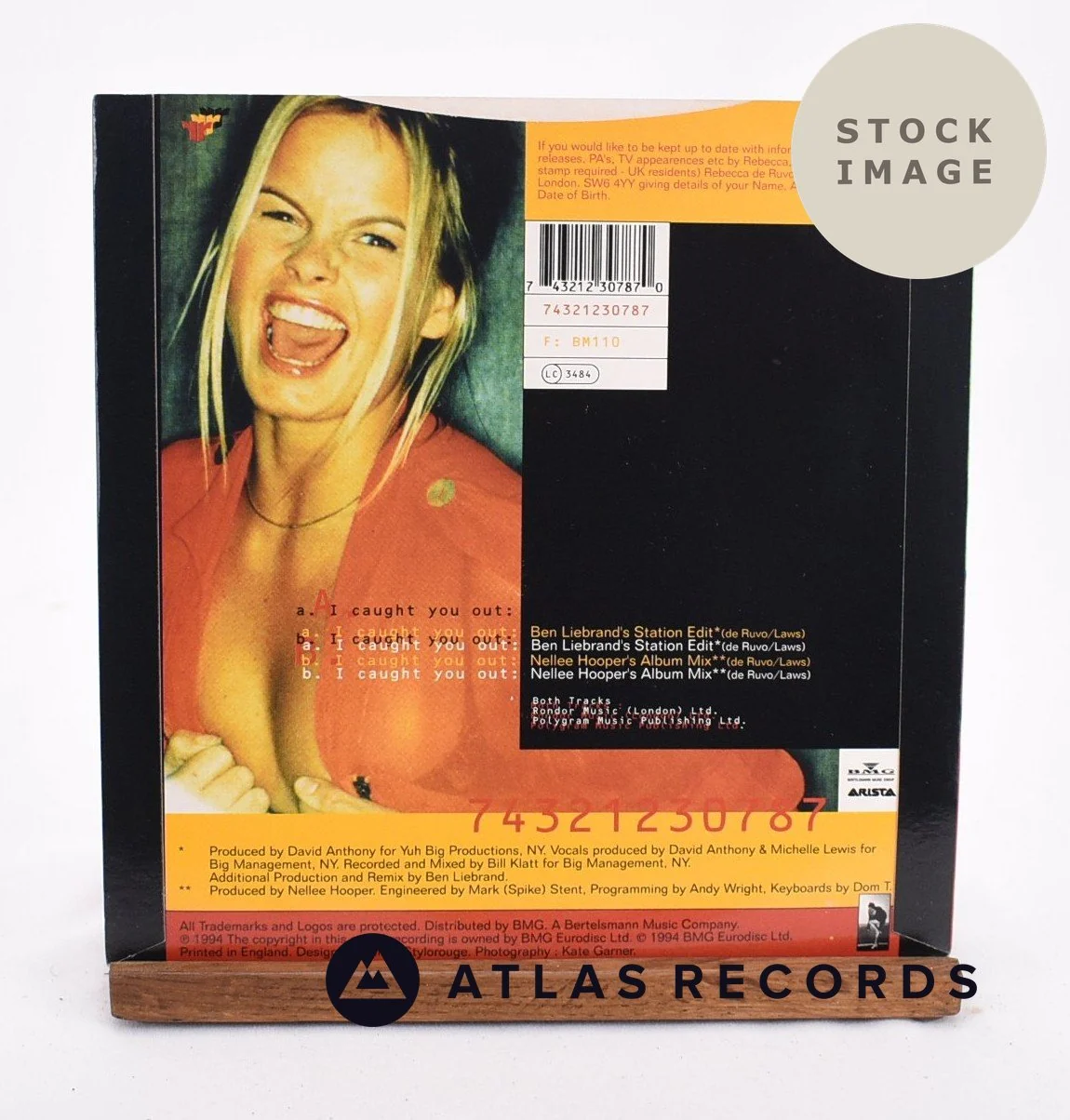 Rebecca De Ruvo - I Caught You Out - 7" Vinyl Record - Image 2
