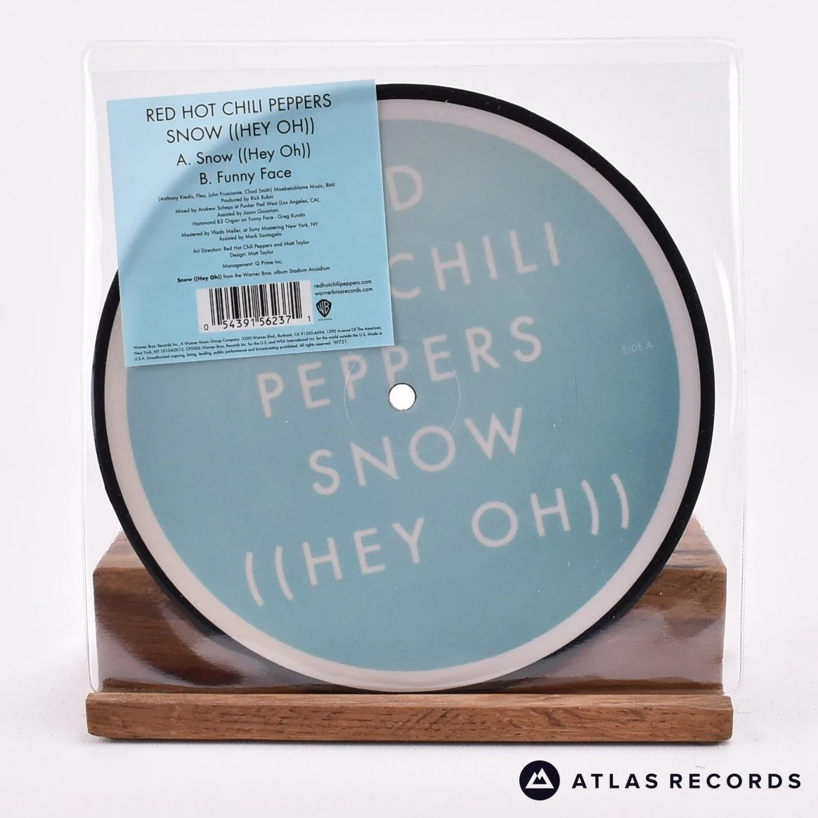 Red Hot Chili Peppers - Snow ((Hey Oh)) - Picture Disc 7" Vinyl Record - NM/NM