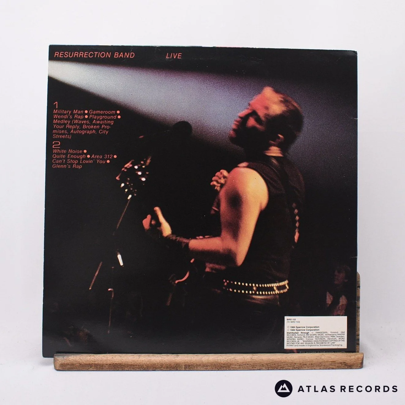 Resurrection Band - Rez Band Live: Bootleg - Insert LP Vinyl Record - EX/EX - Image 2