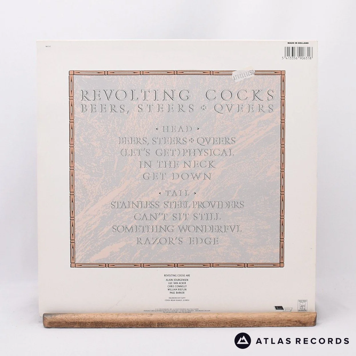 Revolting Cocks - Beers, Steers + Queers (The Album) - LP Vinyl Record - EX/EX - Image 2