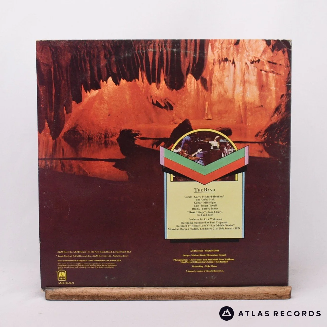 Rick Wakeman - Journey To The Centre Of The Earth - LP Vinyl Record - VG+/VG+ - Image 3