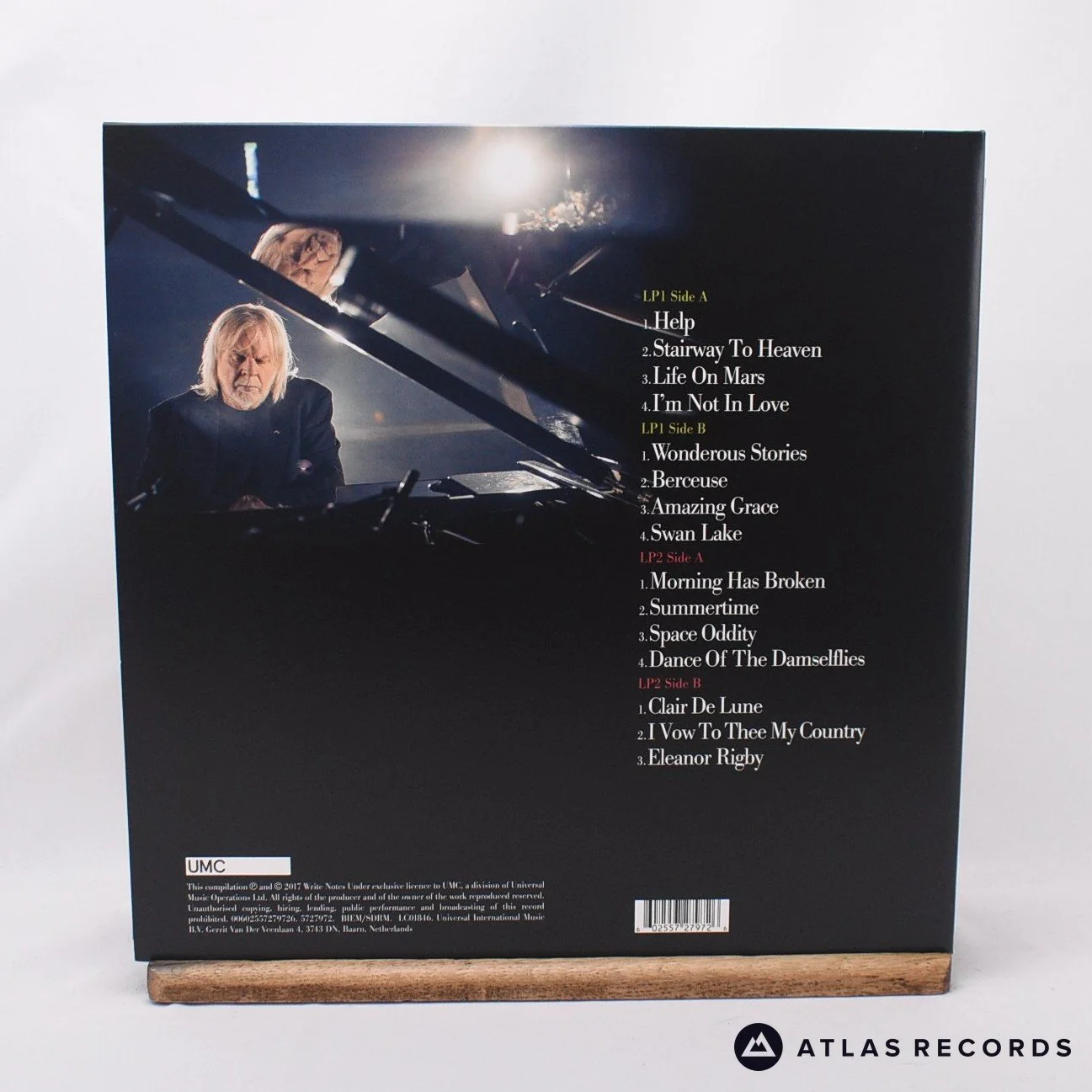Rick Wakeman - Piano Portraits - 180G Gatefold 2 x LP Vinyl Record - NM/EX - Image 3