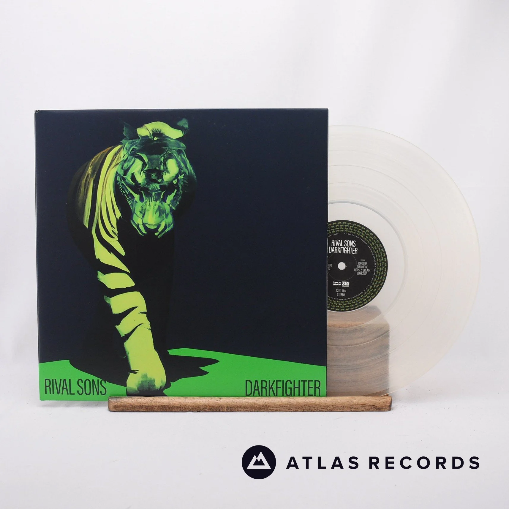 Rival Sons - Darkfighter - Clear Gatefold LP Vinyl Record - EX/EX