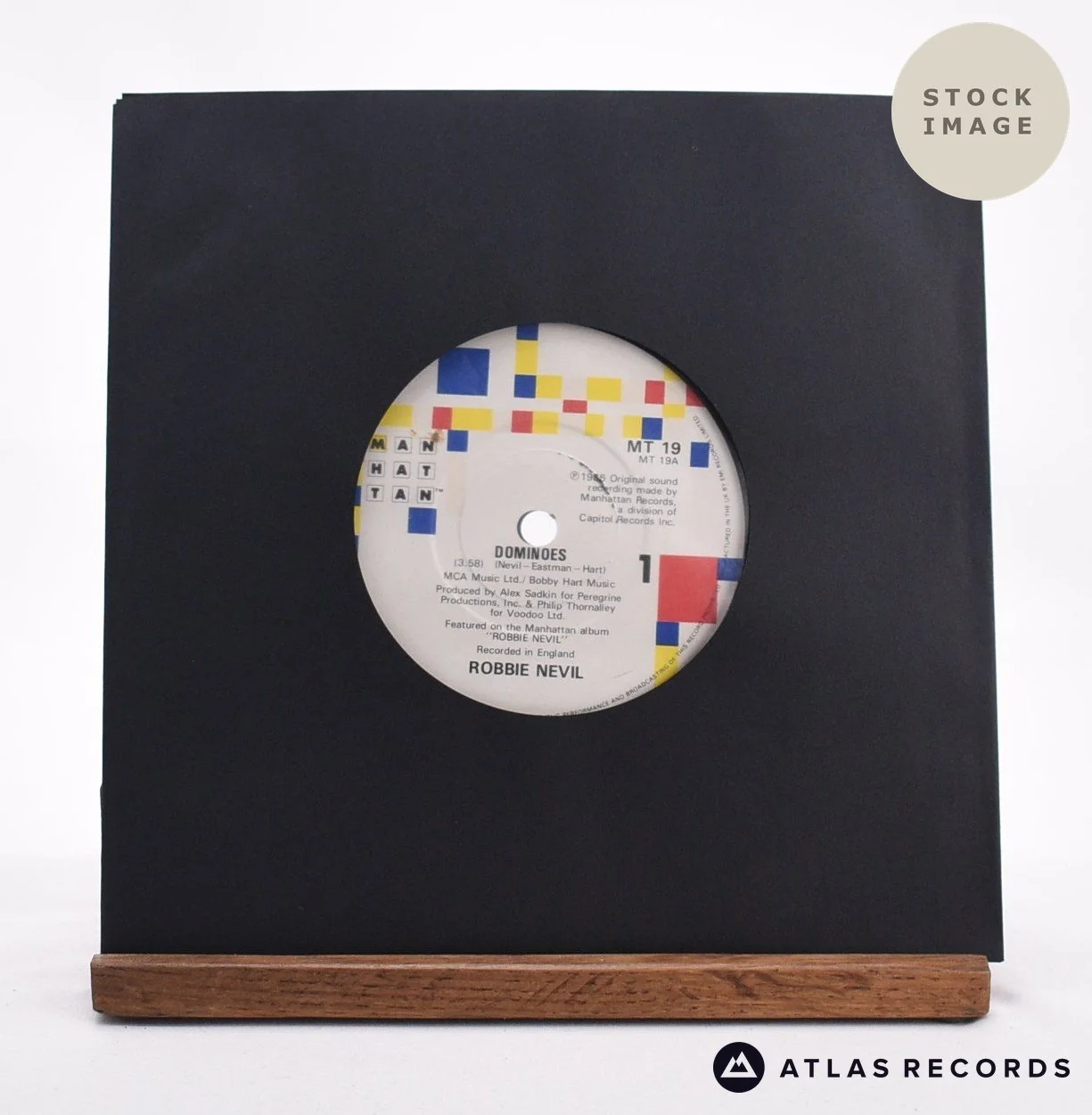 Robbie Nevil - Dominoes - 7" Vinyl Record