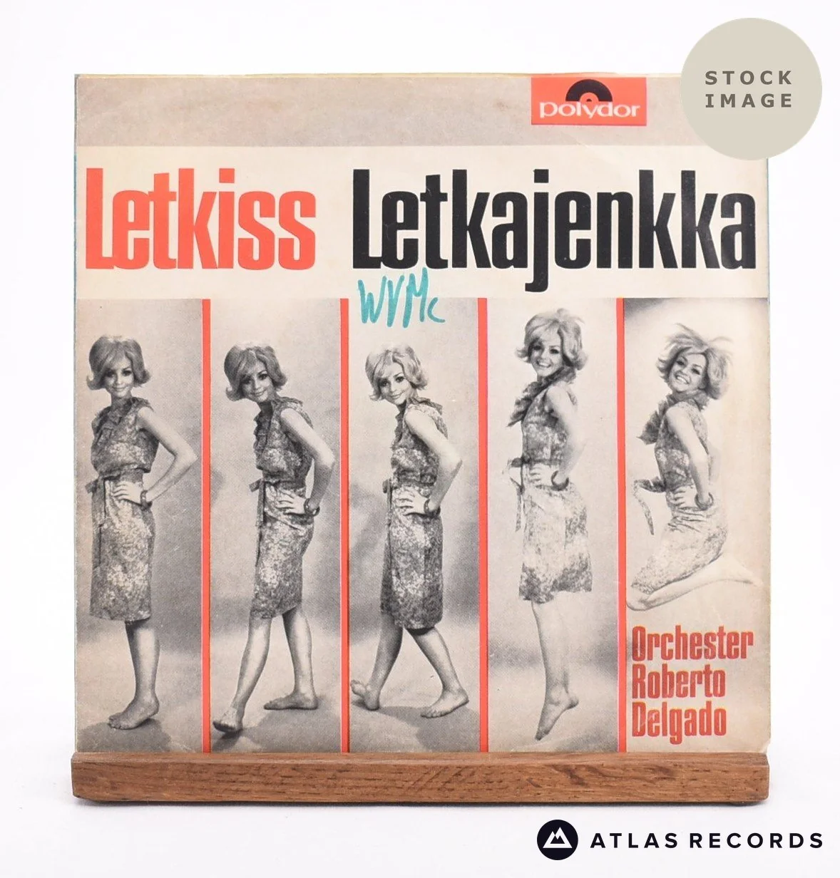 Roberto Delgado & His Orchestra - Letkiss - 7" Vinyl Record - Image 2