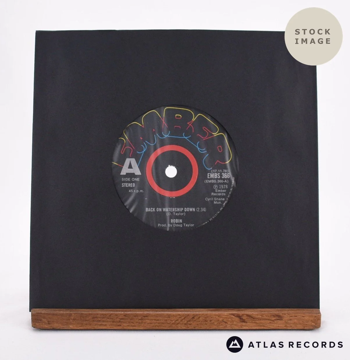 Robin - Back On Watership Down - 7" Vinyl Record