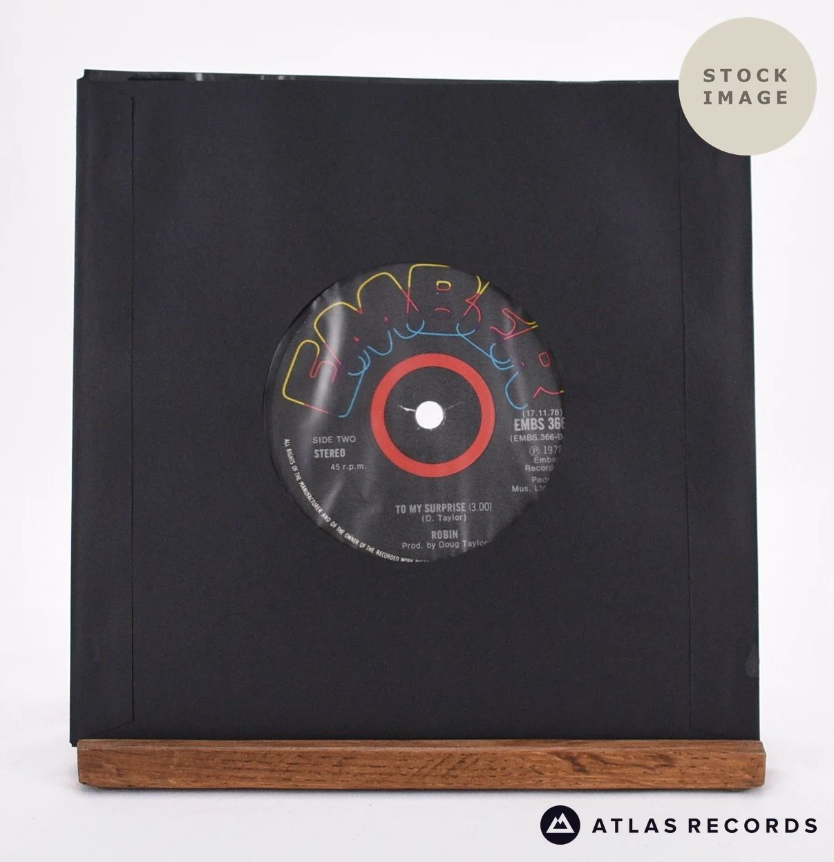 Robin - Back On Watership Down - 7" Vinyl Record - Image 2