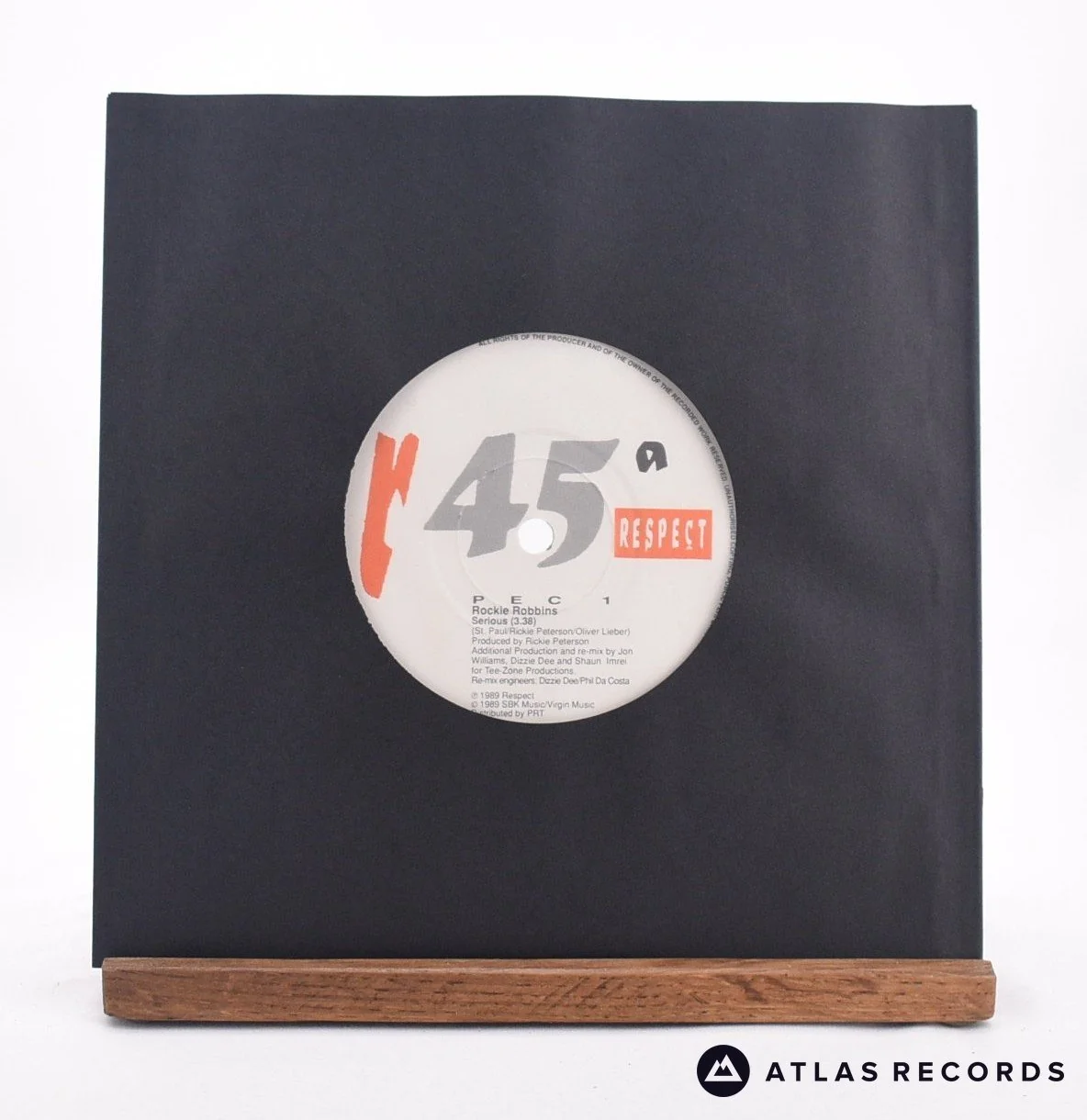Rockie Robbins - Serious - 7" Vinyl Record - EX
