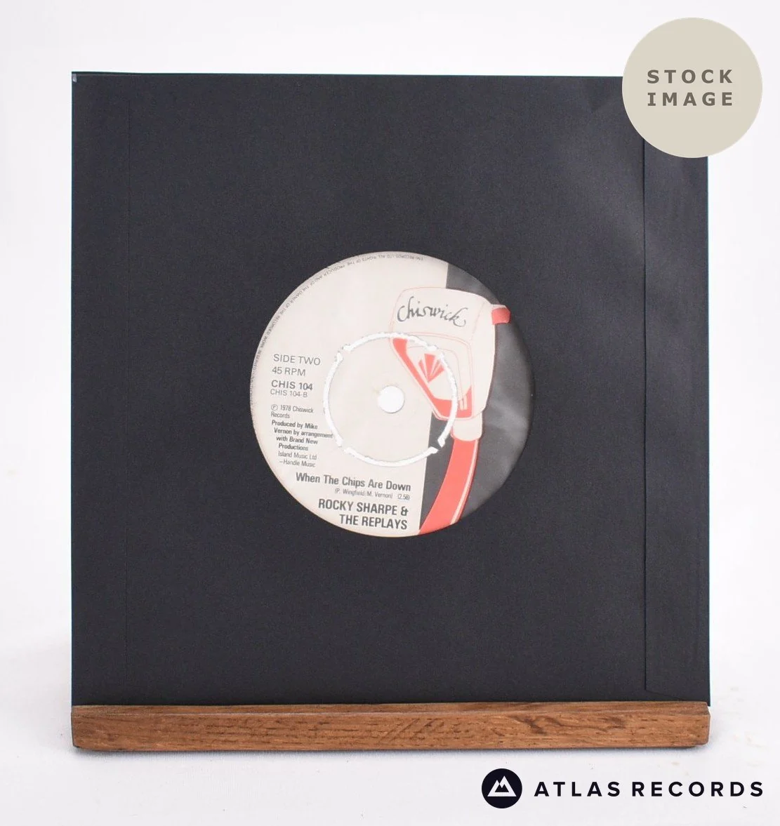 Rocky Sharpe & The Replays - Rama Lama Ding Dong - 7" Vinyl Record - Image 2