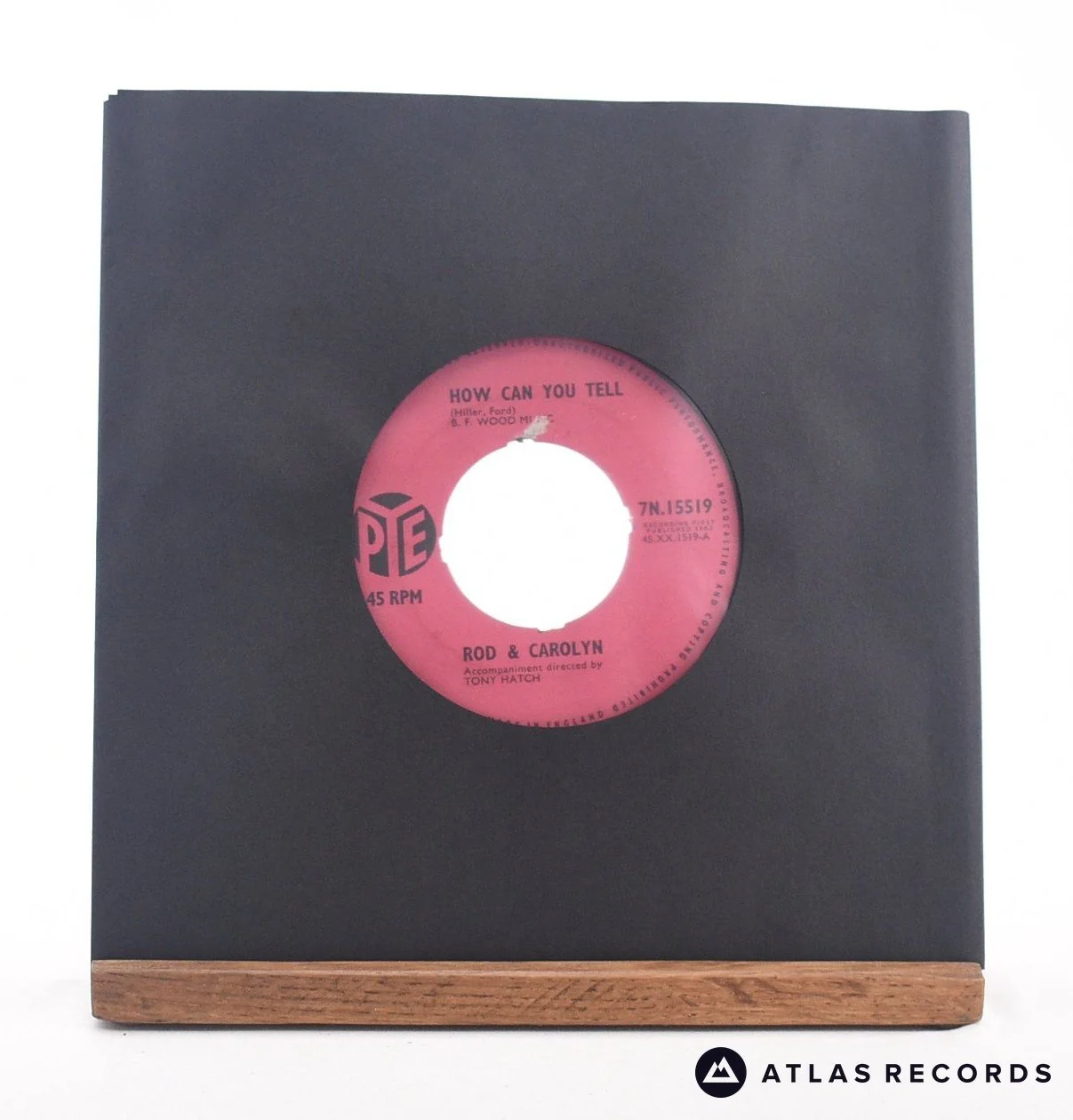 Rod & Carolyn - How Can You Tell / What About Those Teardrops? - 7" Vinyl Record - VG