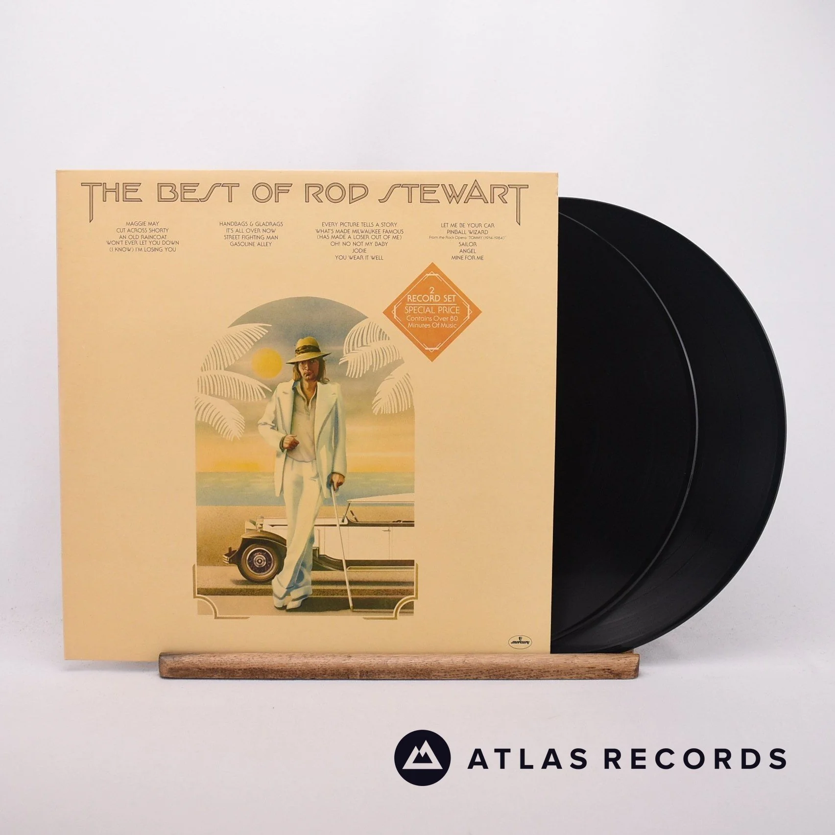 Rod Stewart - The Best Of Rod Stewart - Gatefold 2 x LP Vinyl Record - EX/EX