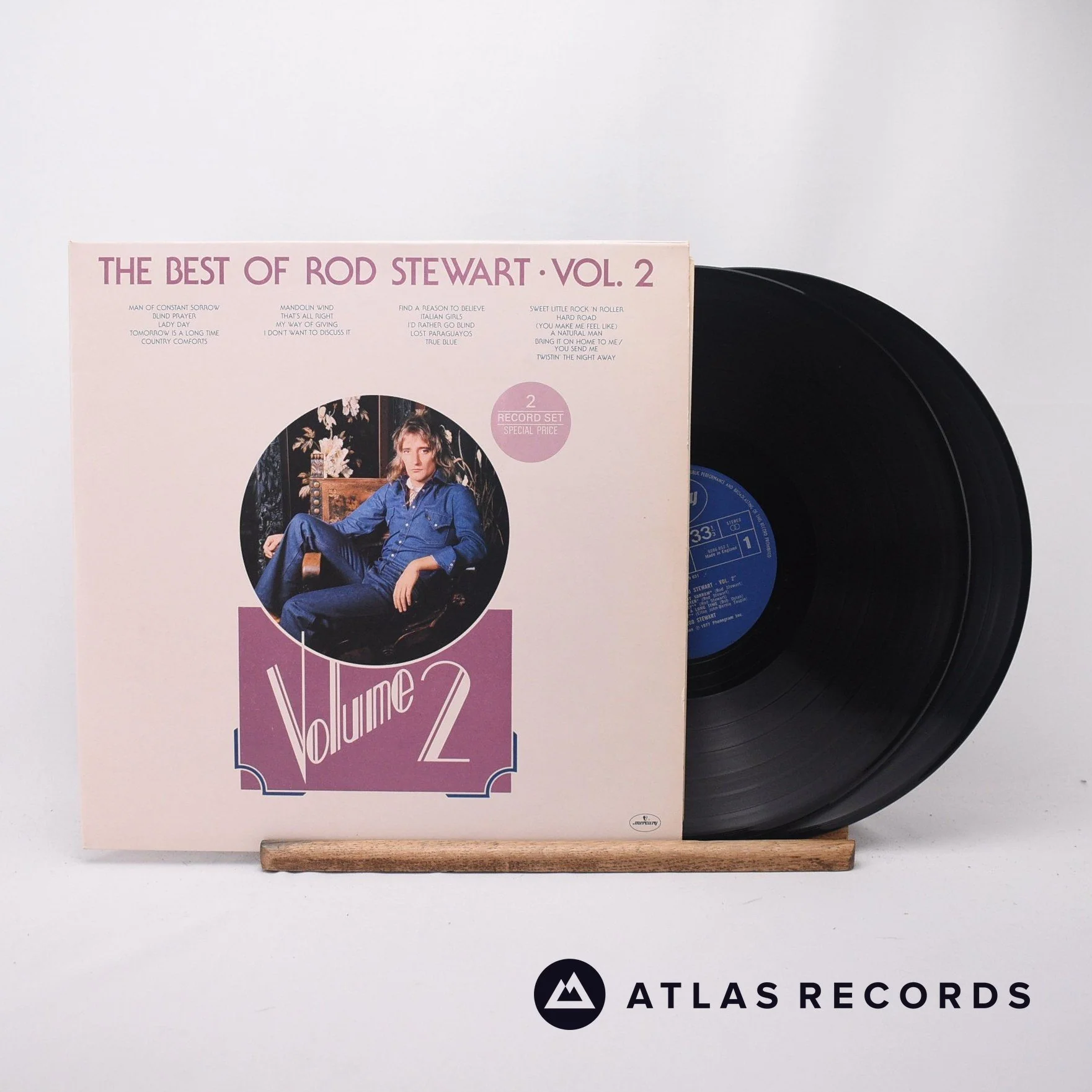 Rod Stewart - The Best Of Rod Stewart Vol. 2 - 2 x LP Vinyl Record - EX/EX