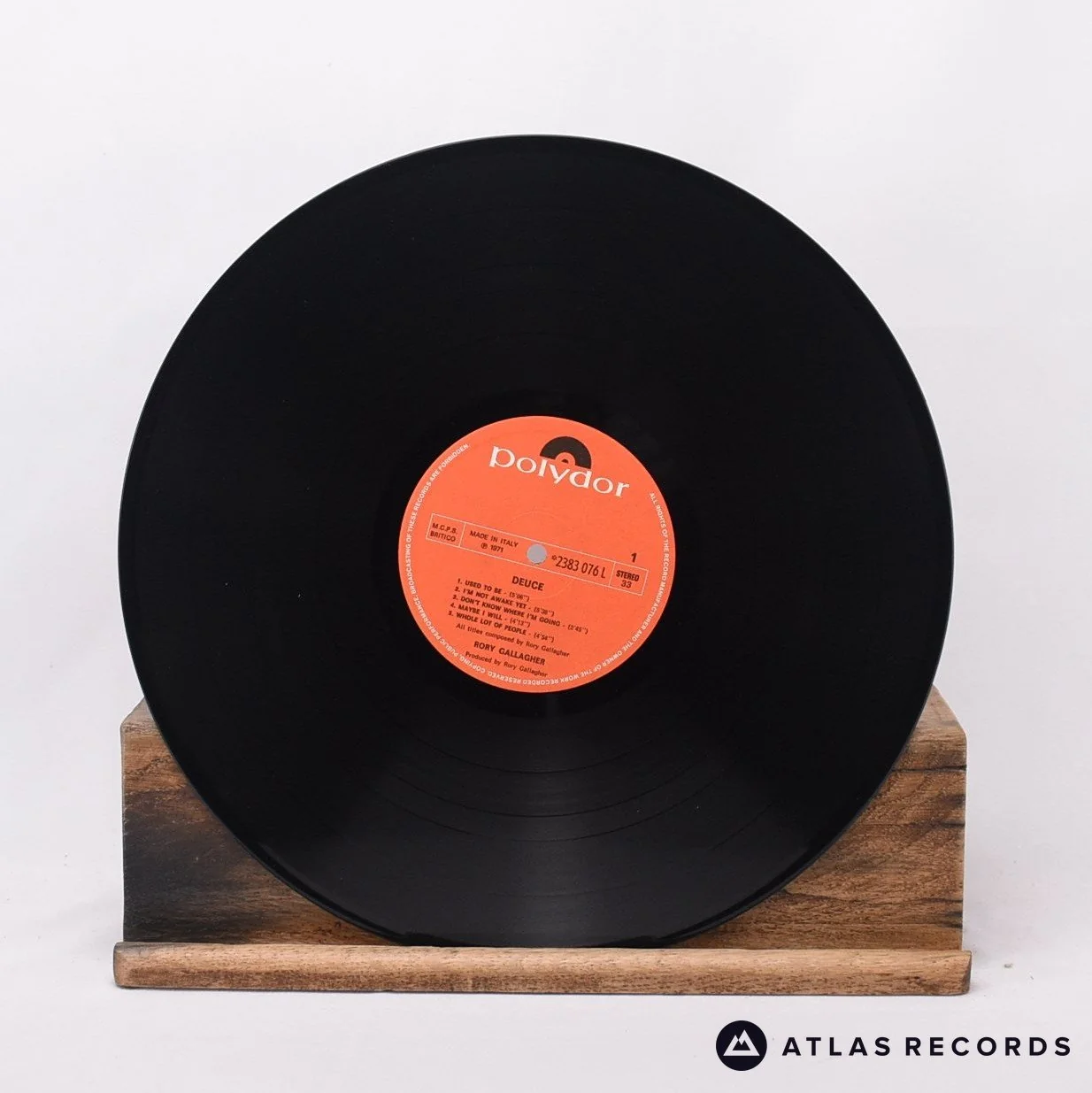 Rory Gallagher - Deuce - Italy LP Vinyl Record - VG+/EX - Image 3