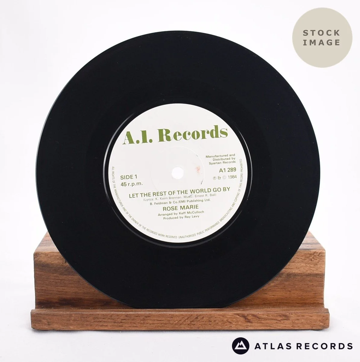 Rose Marie - Let The Rest Of The World Go By - 7" Vinyl Record - Image 3