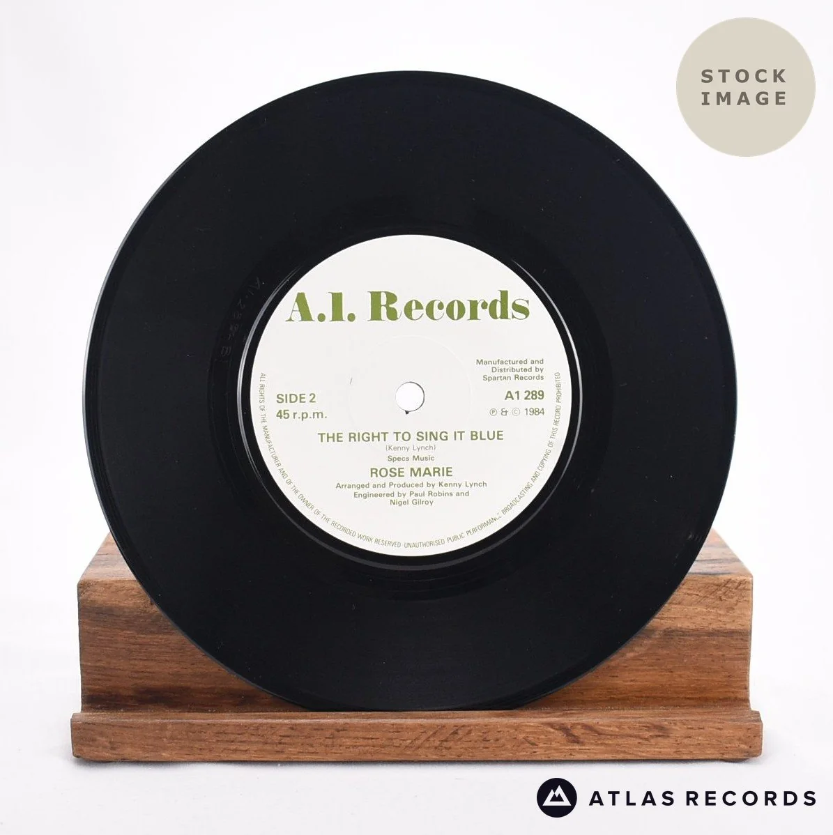 Rose Marie - Let The Rest Of The World Go By - 7" Vinyl Record - Image 4