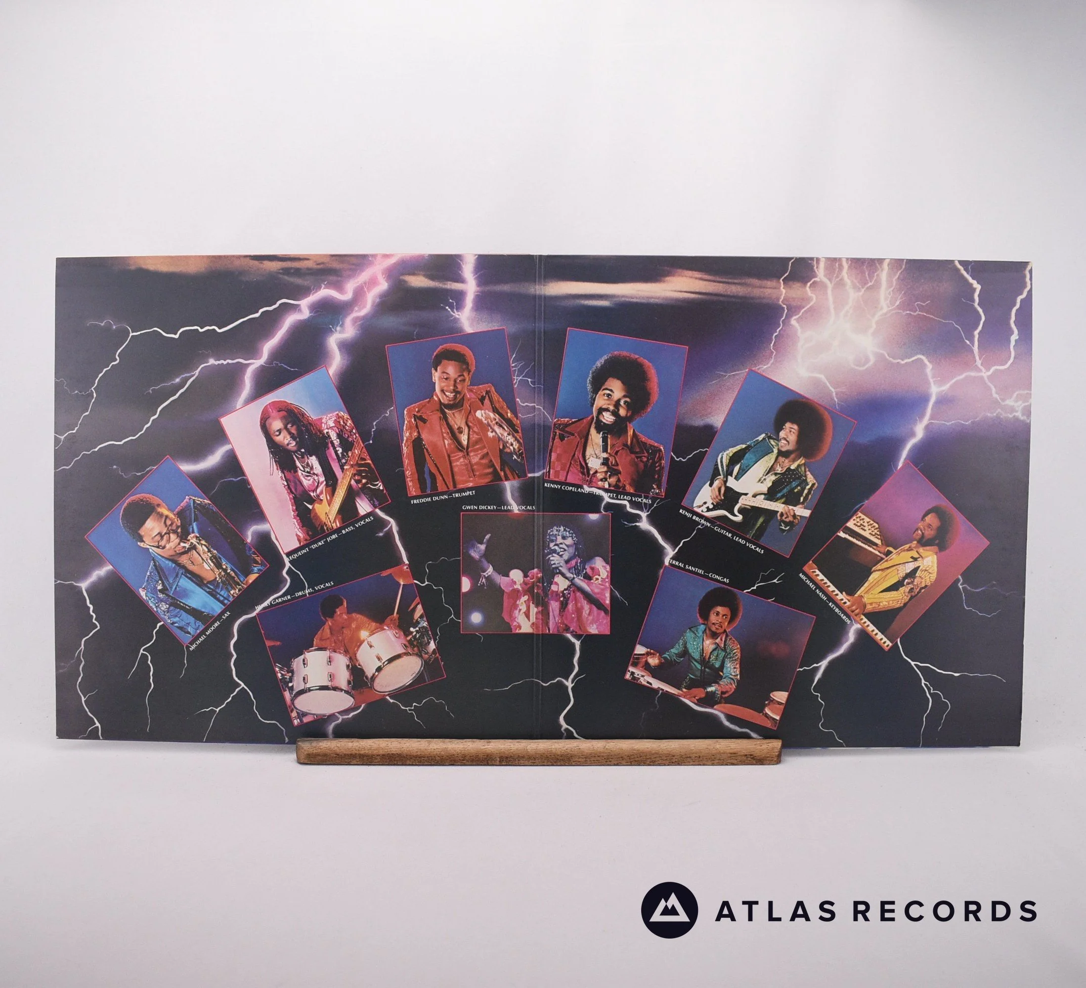 Rose Royce - Strikes Again - Embossed Sleeve Gatefold LP Vinyl Record - EX/EX - Image 2