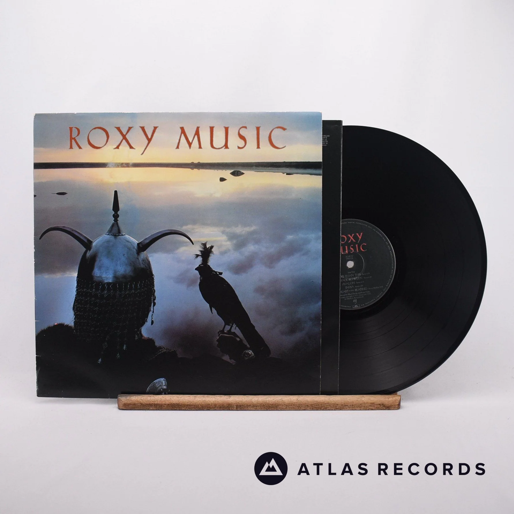 Roxy Music - Avalon - Lyric Sheet A//1 B//4 LP Vinyl Record - EX/VG+