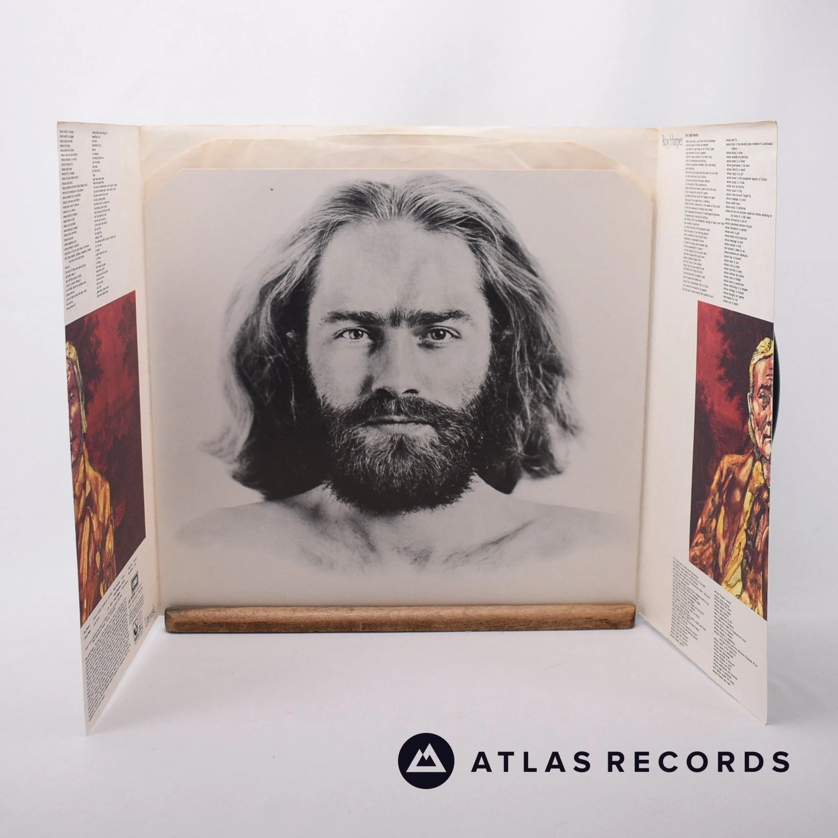 Roy Harper - Lifemask - Gimmick Sleeve Reissue LP Vinyl Record - EX/VG+ - Image 2