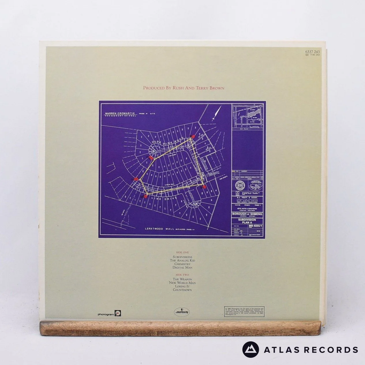 Rush - Signals - A//2 B//1 LP Vinyl Record - EX/EX - Image 2