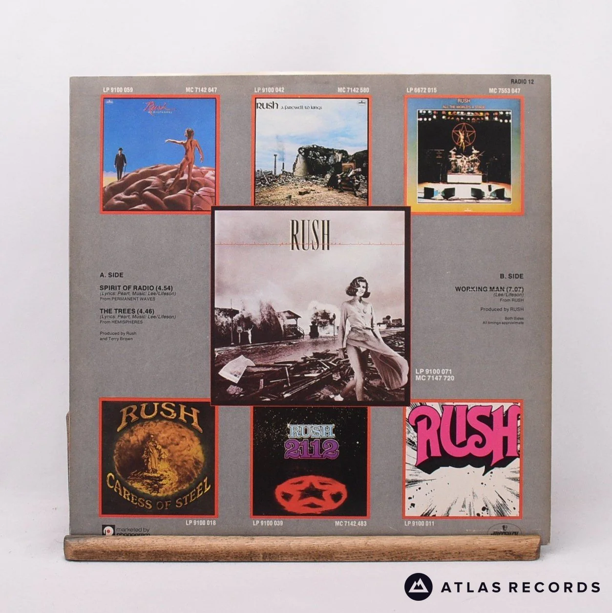 Rush - Spirit Of Radio - A//1 B//1 12" Vinyl Record - EX/EX - Image 2