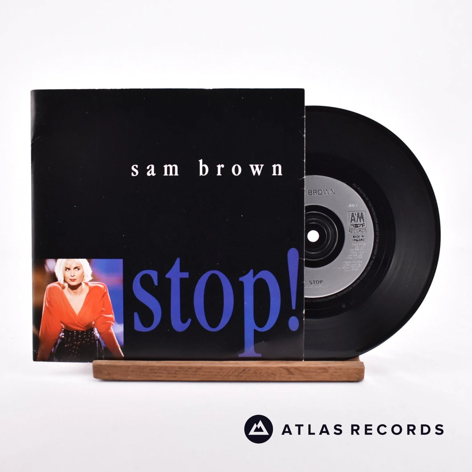 Sam Brown - Stop! - 7" Vinyl Record - VG+/VG+