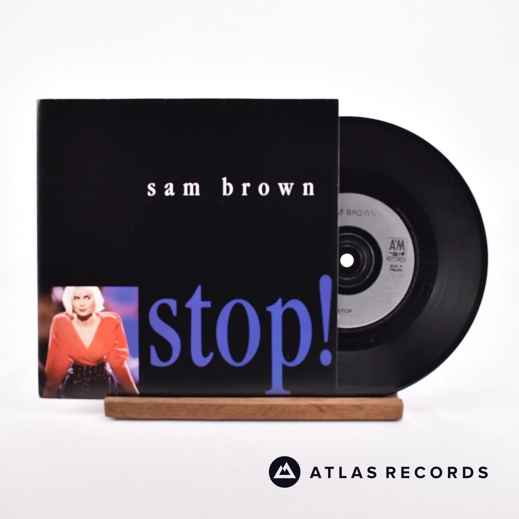 Sam Brown - Stop! - 7" Vinyl Record - EX/VG+