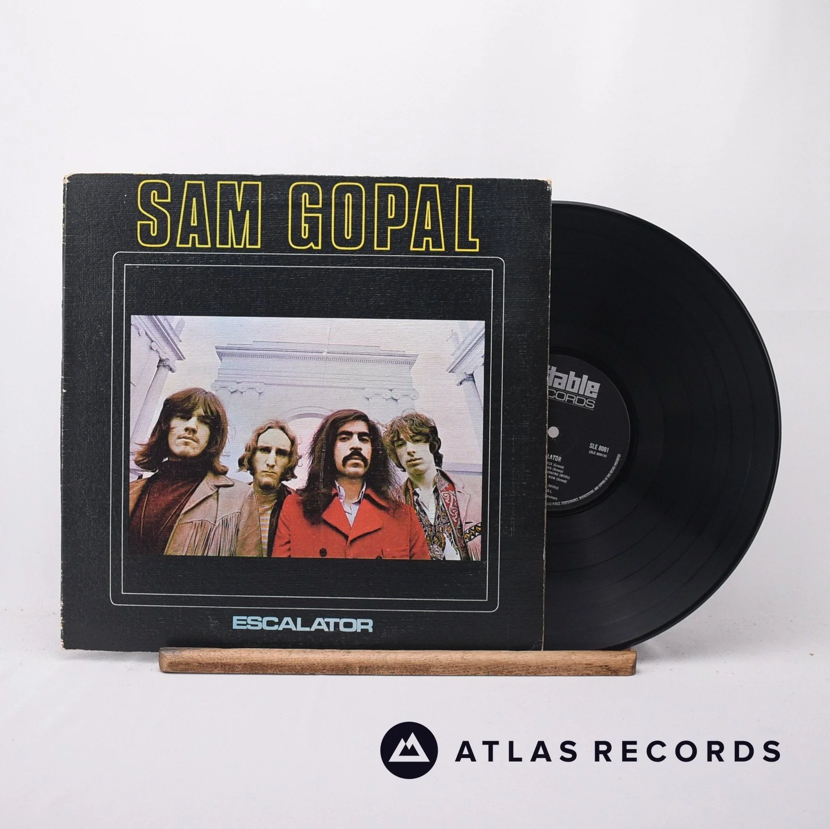 Sam Gopal - Escalator - Textured Sleeve Gatefold +A +B LP Vinyl Record - VG/VG+