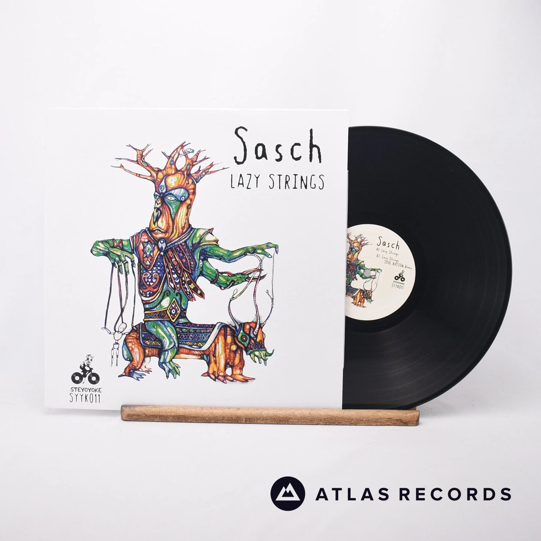 Sasch - Lazy Strings - 12" Vinyl Record - NM/NM