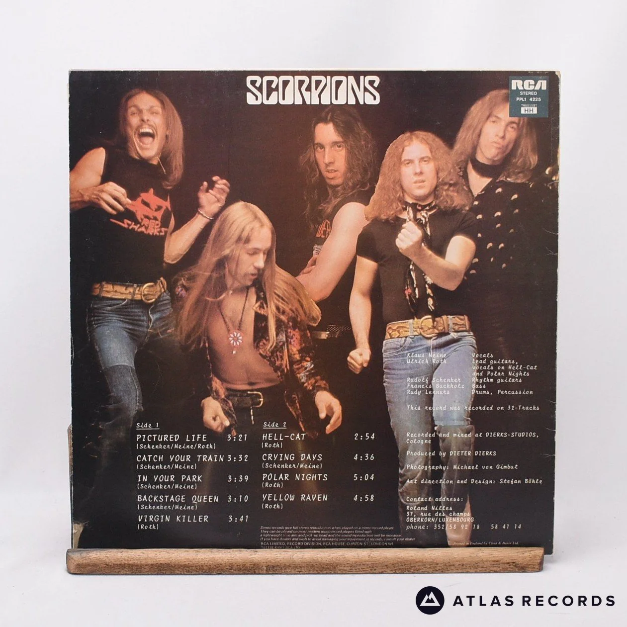 Scorpions - Virgin Killer - Reissue A B LP Vinyl Record - EX/VG+ - Image 2