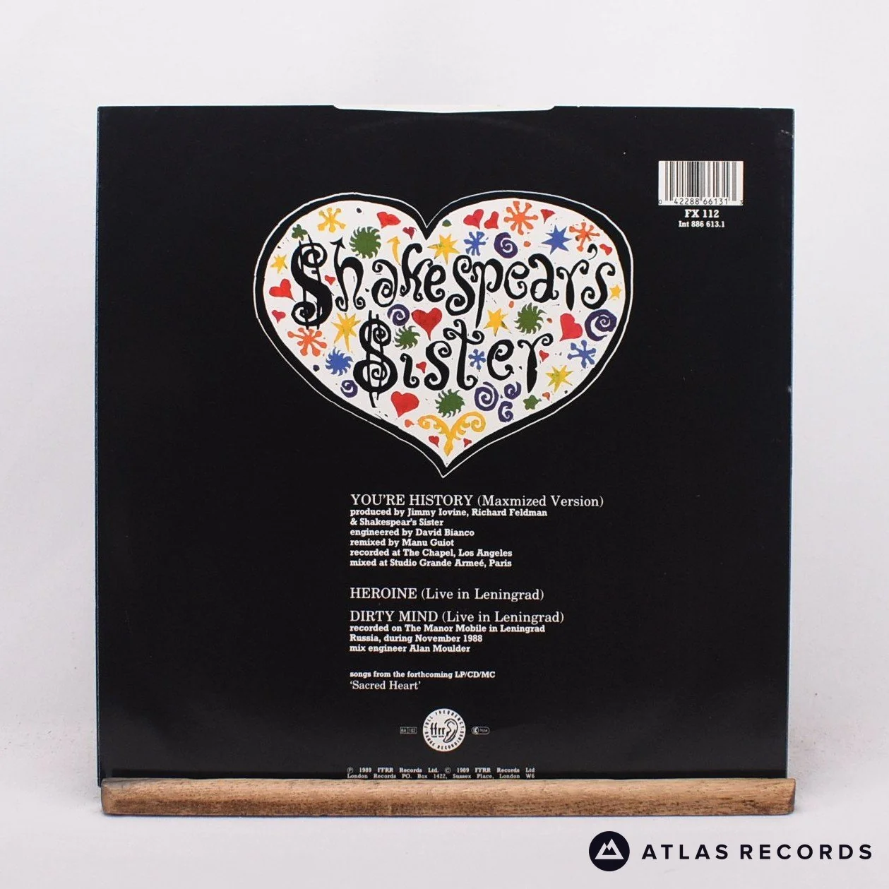Shakespear's Sister - You're History - 12" Vinyl Record - EX/NM - Image 2