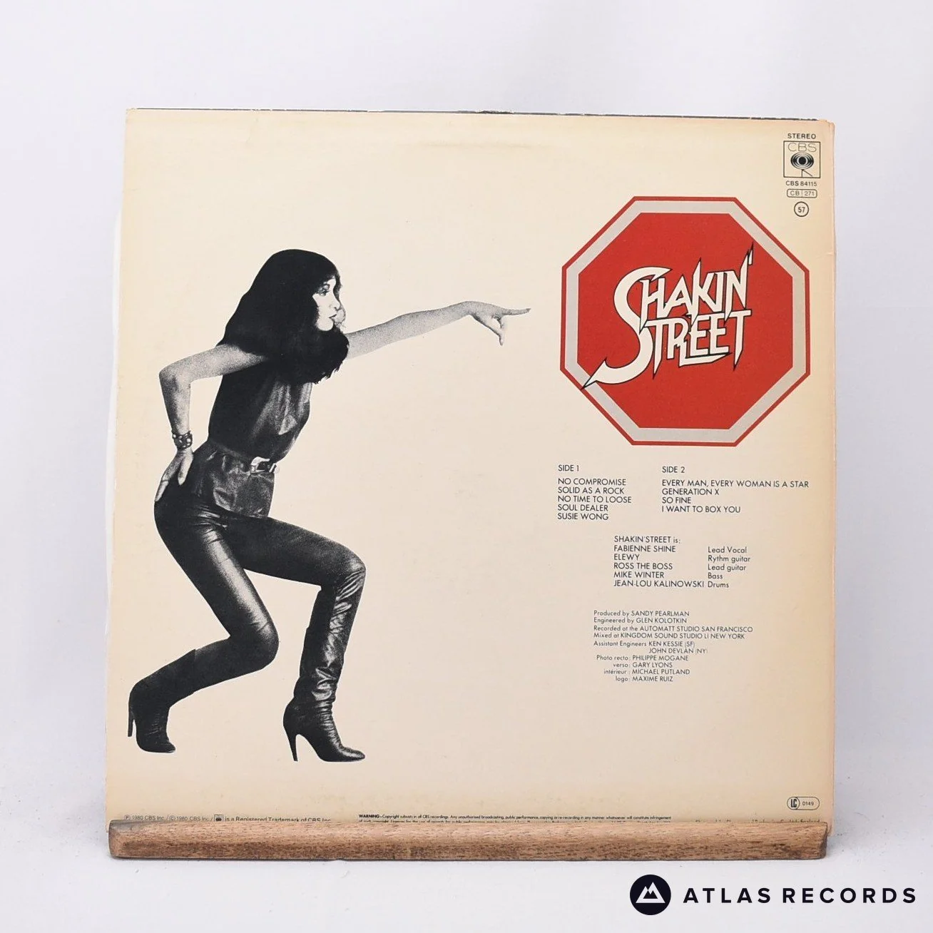Shakin' Street - Shakin' Street - LP Vinyl Record - VG+/EX - Image 2