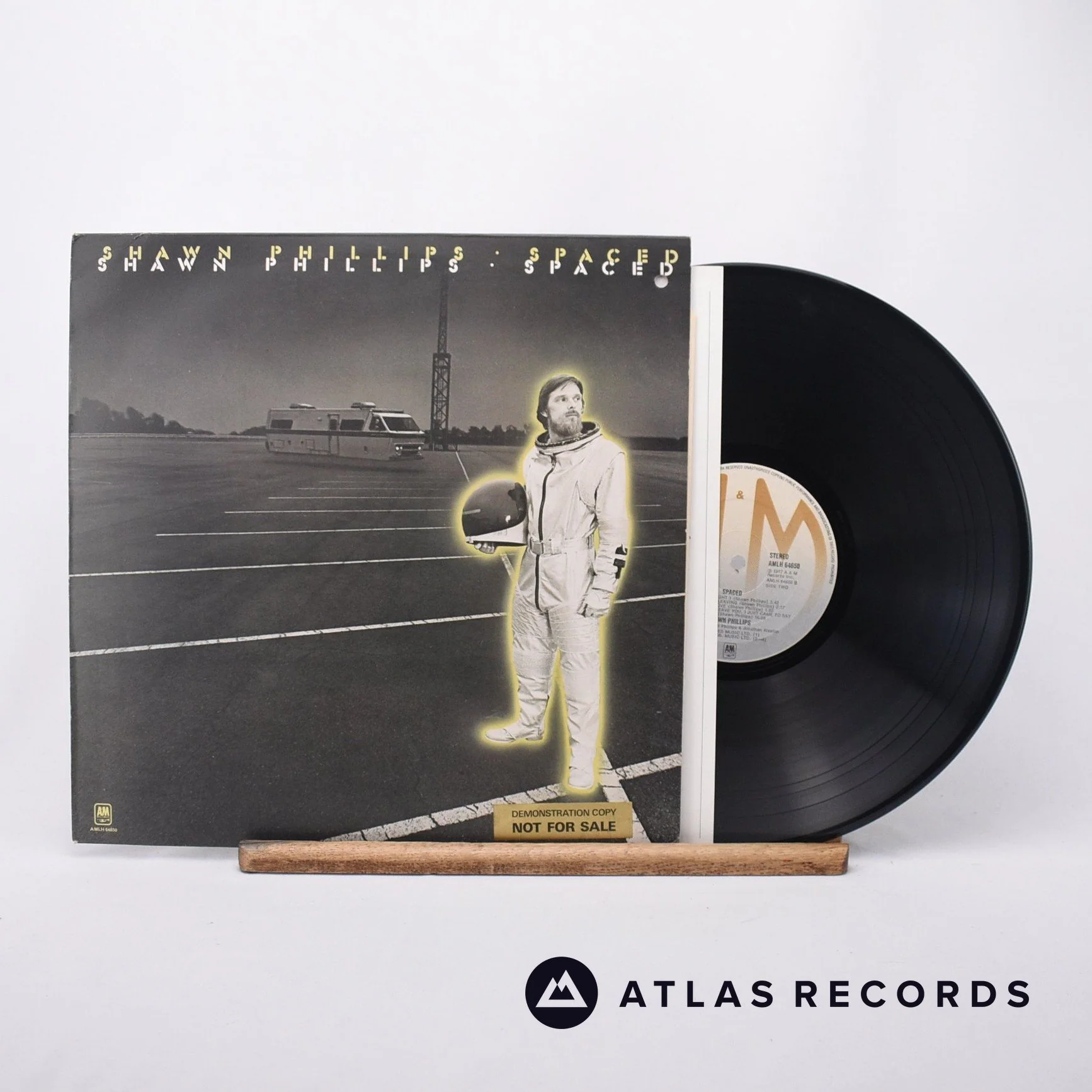 Shawn Phillips - Spaced - Lyric Sheet LP Vinyl Record - VG+/VG+