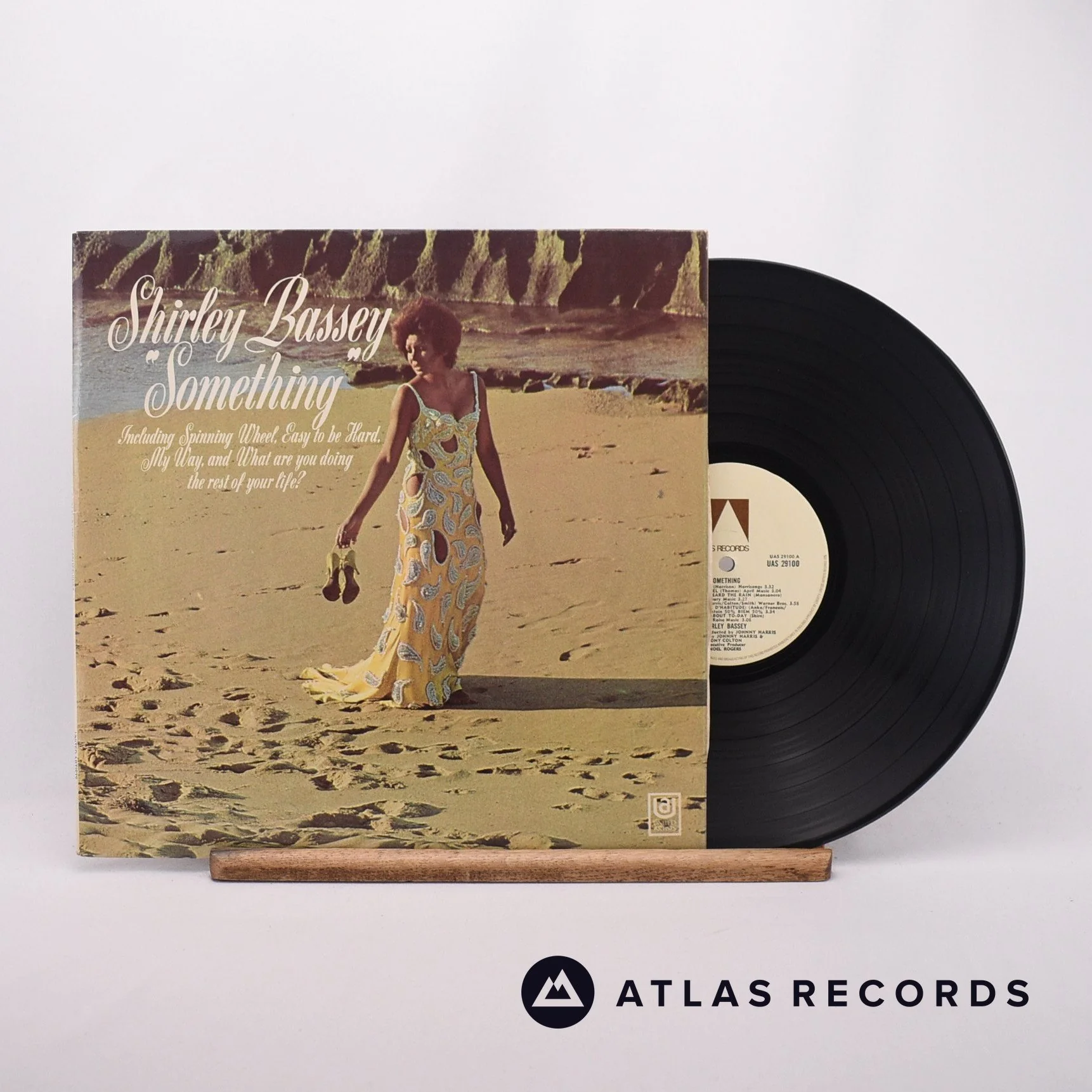 Shirley Bassey - Something - Reissue Repress LP Vinyl Record - EX/VG+