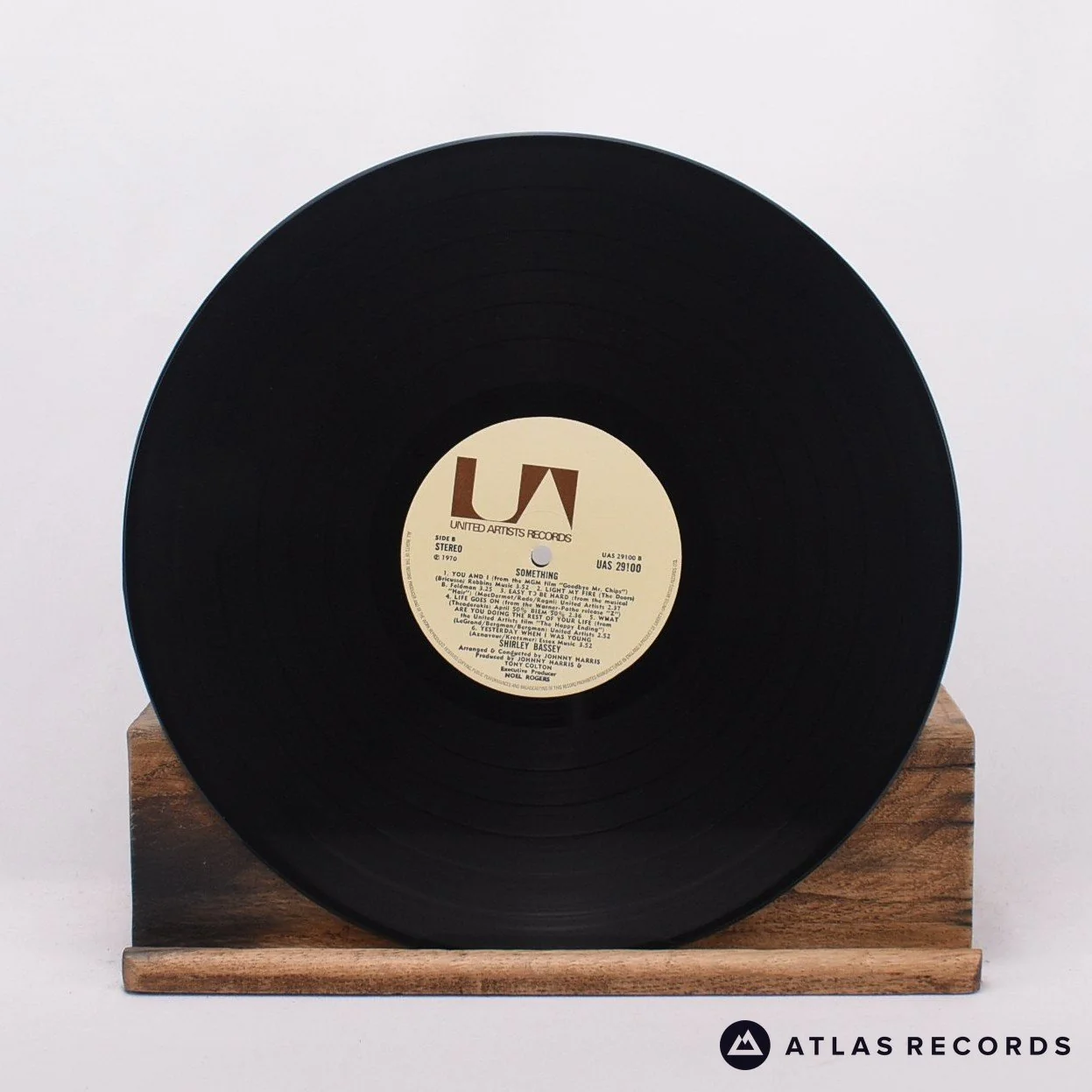 Shirley Bassey - Something - Reissue Repress LP Vinyl Record - EX/VG+ - Image 4
