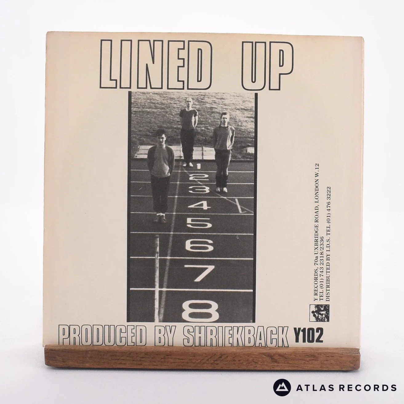 Shriekback - Lined Up - 7" Vinyl Record - VG+/VG+ - Image 2