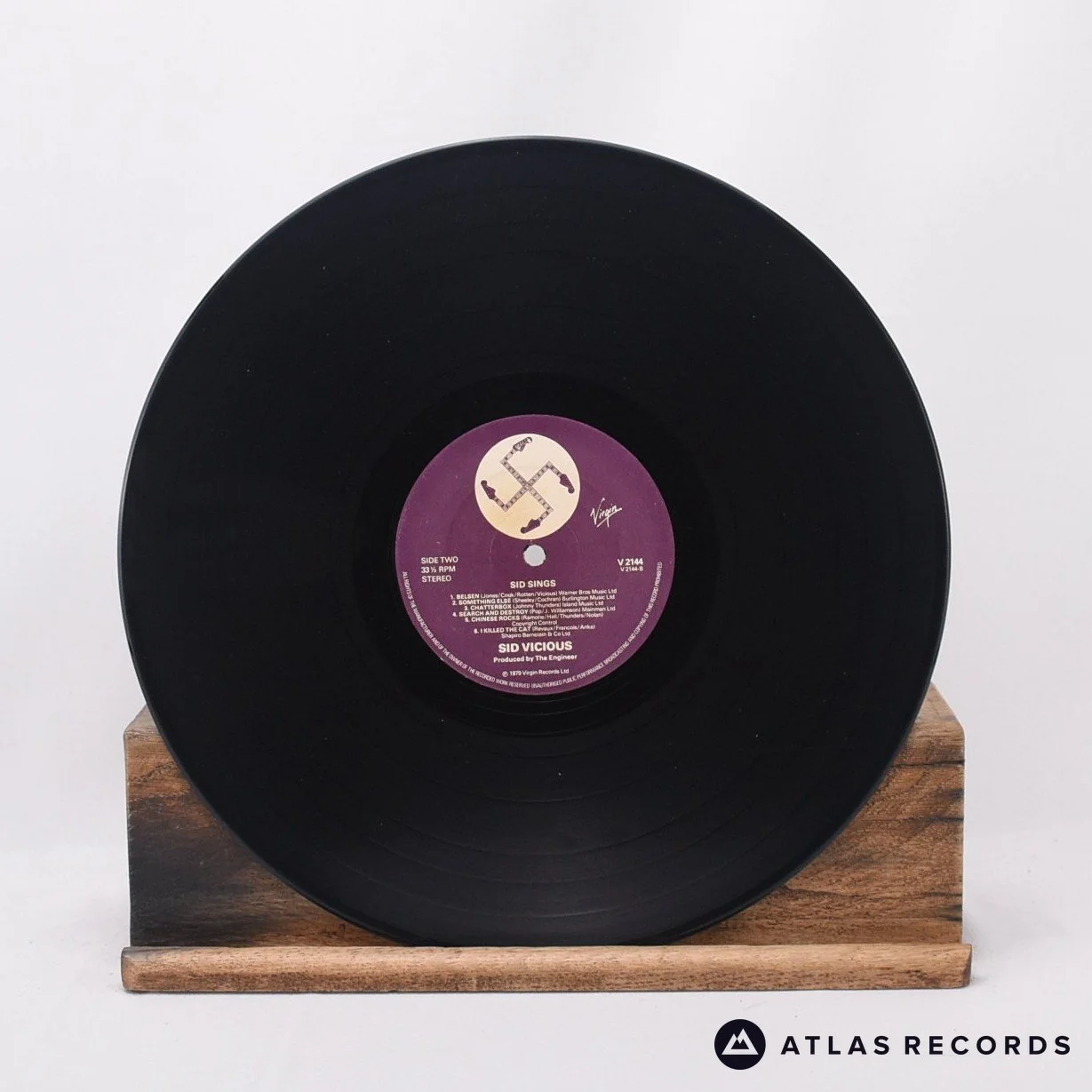 Sid Vicious - Sid Sings - A4 B7 LP Vinyl Record - VG+/VG - Image 5